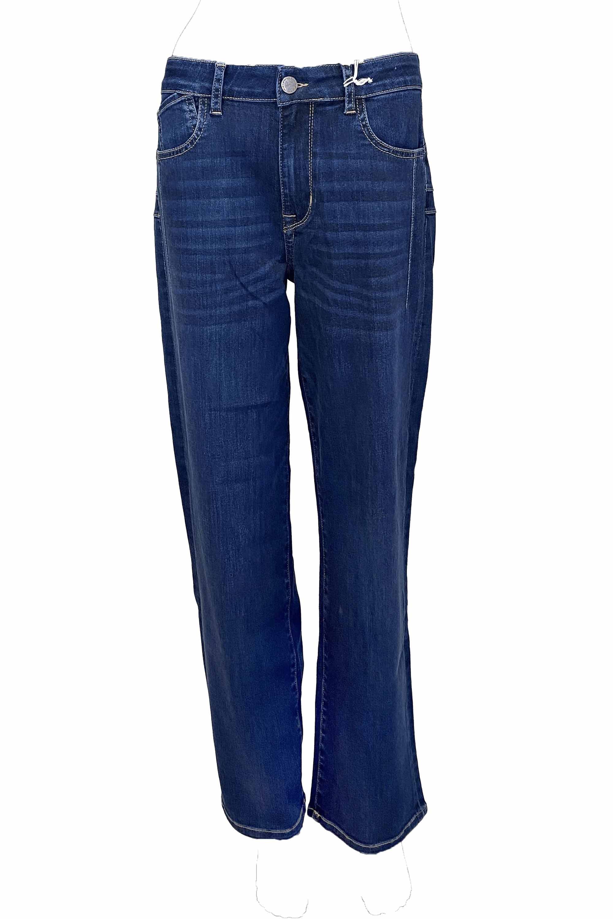 Zhrill 7/8-Jeans Jeans Schlaghose TONY Blau günstig online kaufen