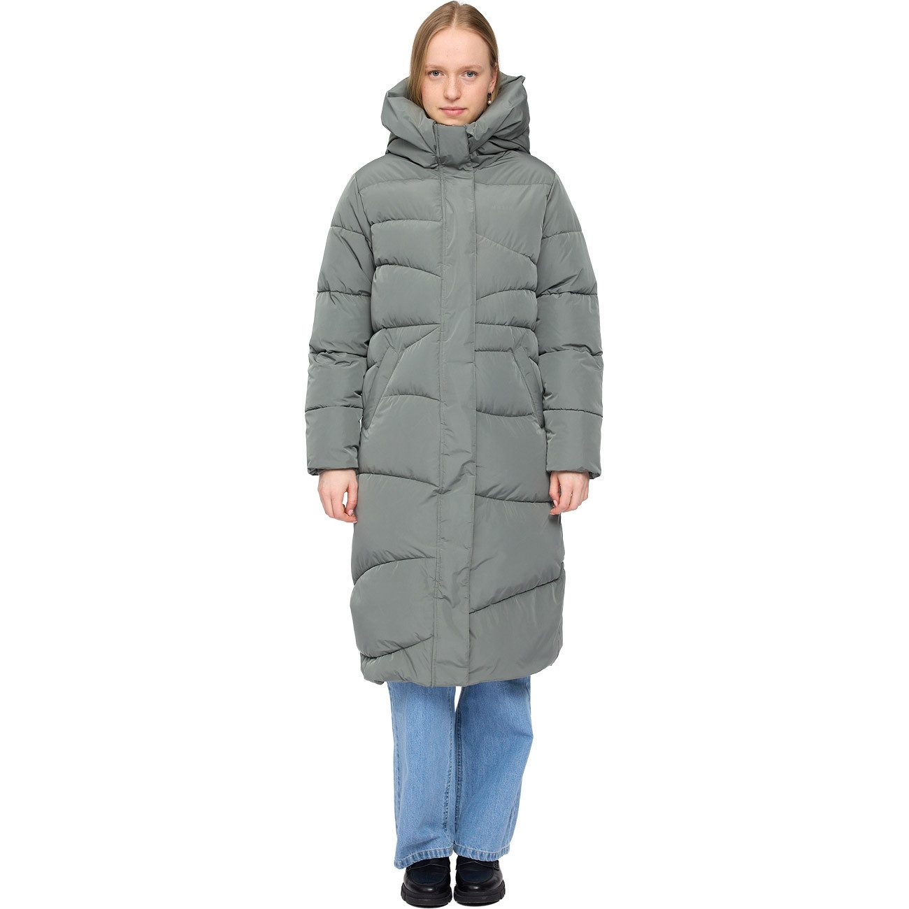 MAZINE Parka Waves Quilt Puffer Coat Waves Quilt Puffer Coat