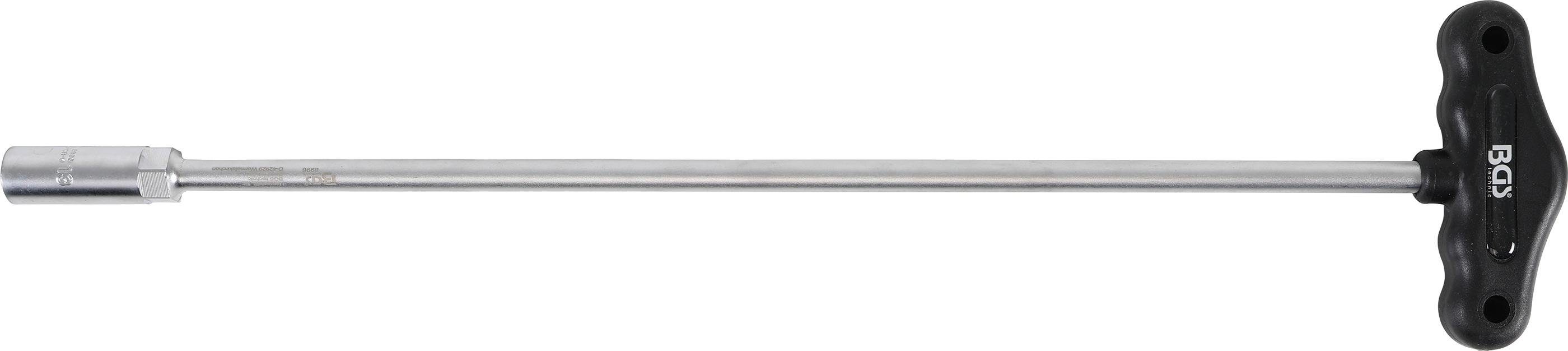 BGS technic Steckschlüssel Steckschlüssel mit T-Griff, Sechskant, Länge 430 mm, SW 13 mm | Steckschlüssel