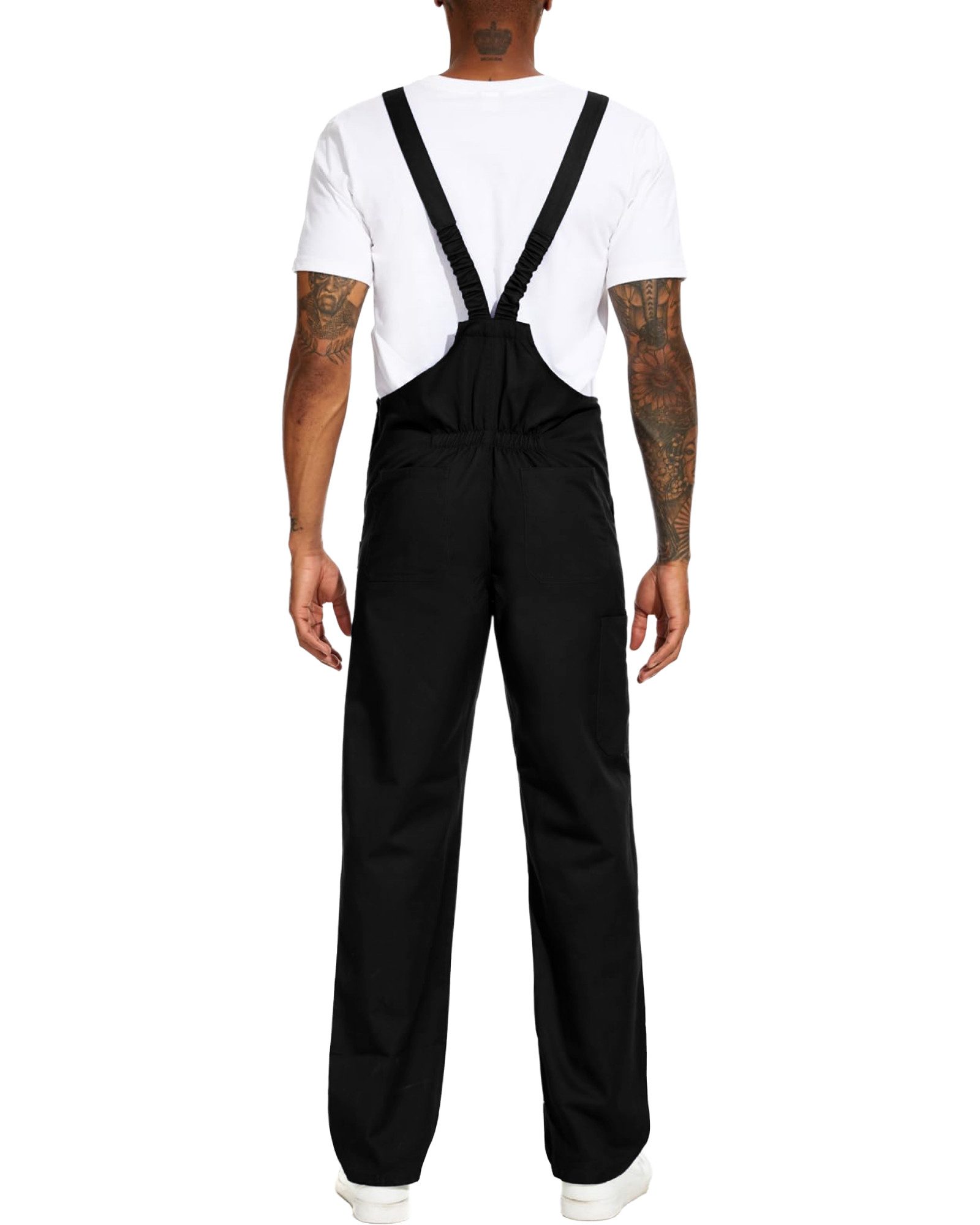 WORK IDEA Arbeitslatzhose Herren Arbeitshose Herren Latzhose Multi Pocket Arbeitslatzhose (1-tlg) geeignet für Garten, Malerarbeiten und Outdoor-Einsätze