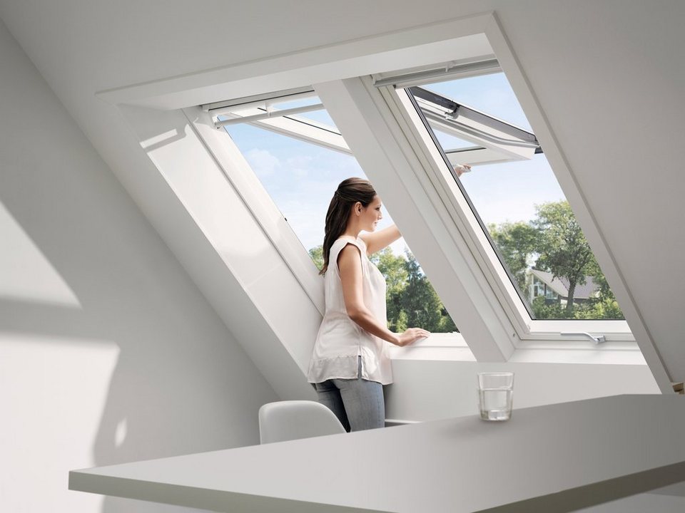 Velux Dachfenster Gpu Sk06 Klapp Schwingfenster Bxh 114x118 Cm Online Kaufen Otto