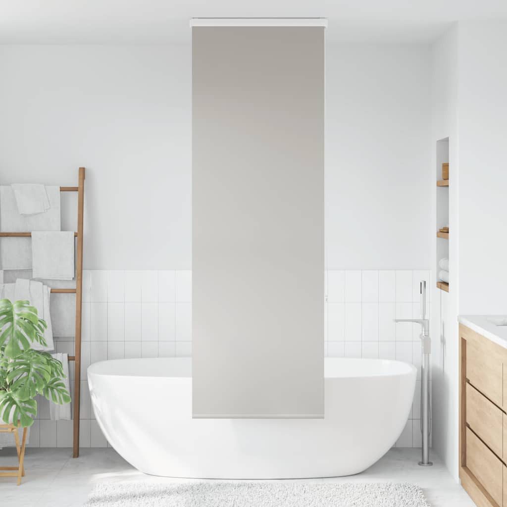 Rollo Duschrollo mit Kassette 60x240 cm Stoffbreite 56 cm, vidaXL – Bild 2 von 5