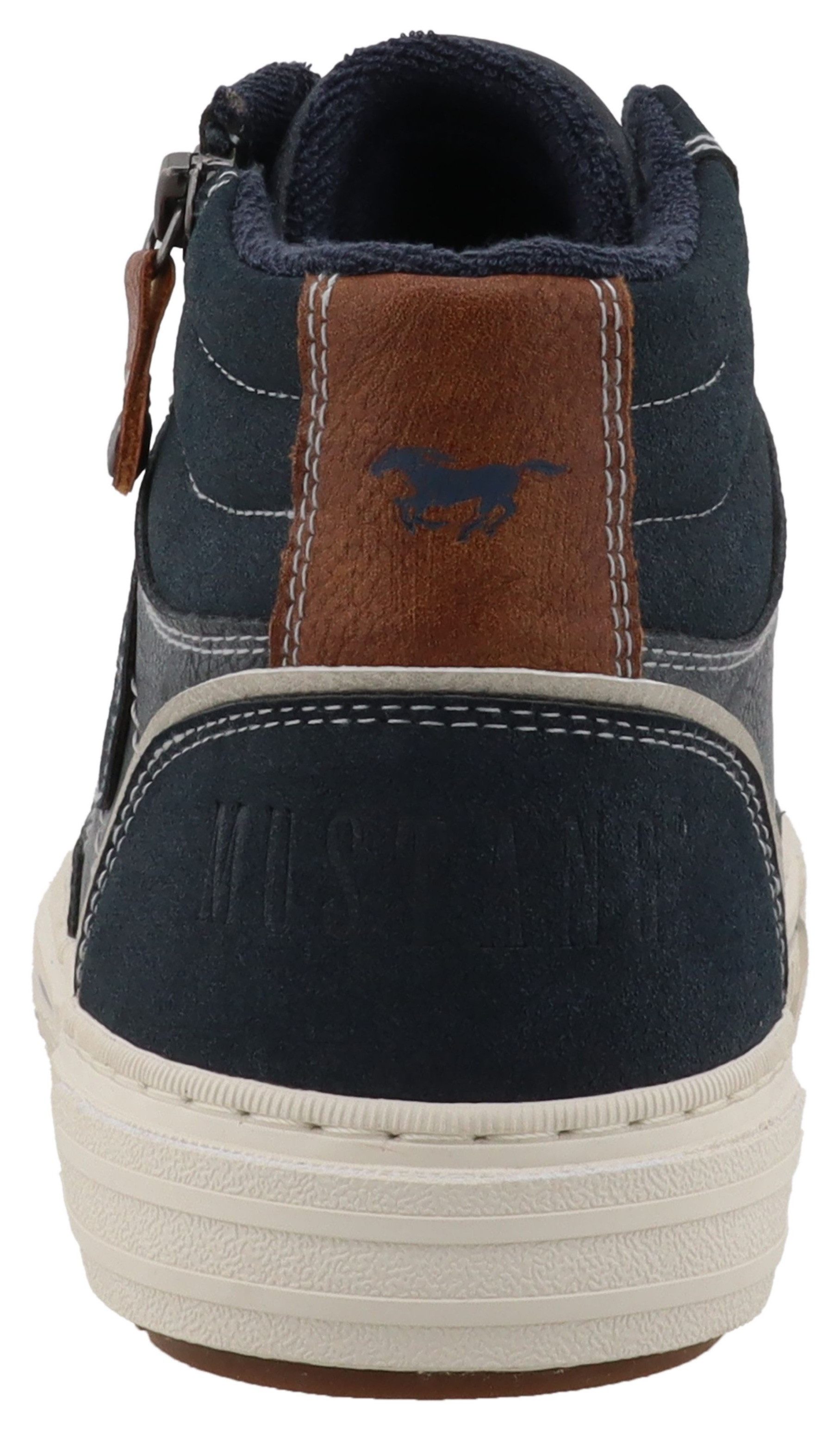 Mustang Shoes Masha Sneaker High Top Sneaker, Schnürboots mit Reißverschlus günstig online kaufen