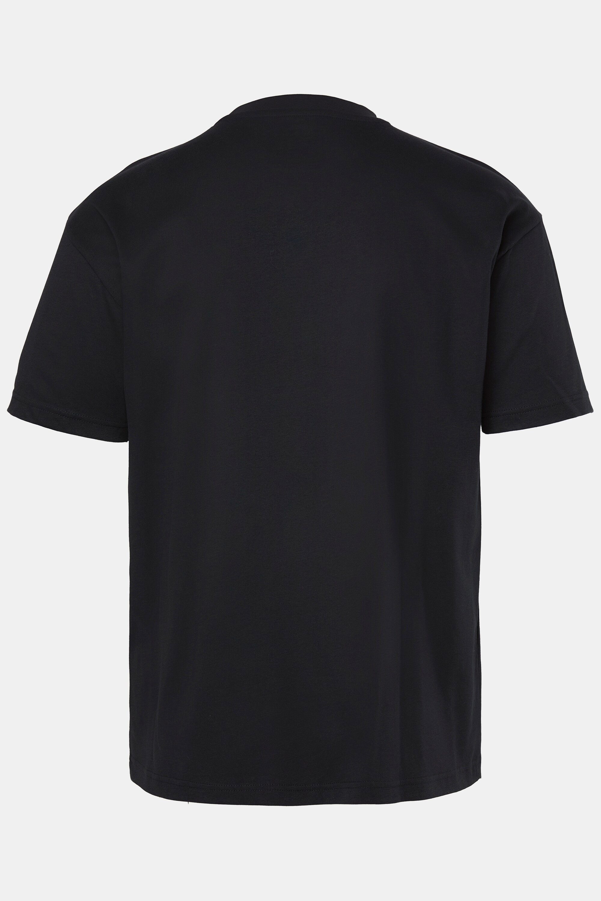 STHUGE T-Shirt T-Shirt Halbarm oversized Brustprint – Bild 4 von 4