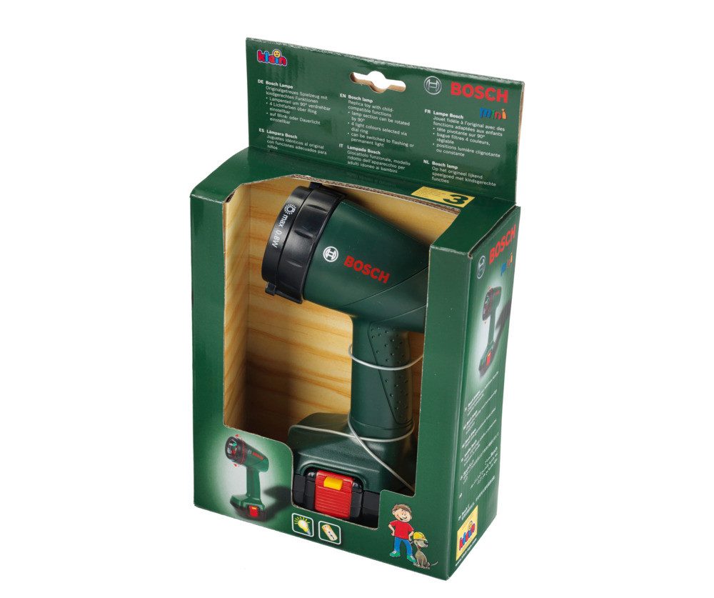 Theo Klein Spielwerkzeug Kinder-Taschenlampe Bosch grün günstig online kaufen
