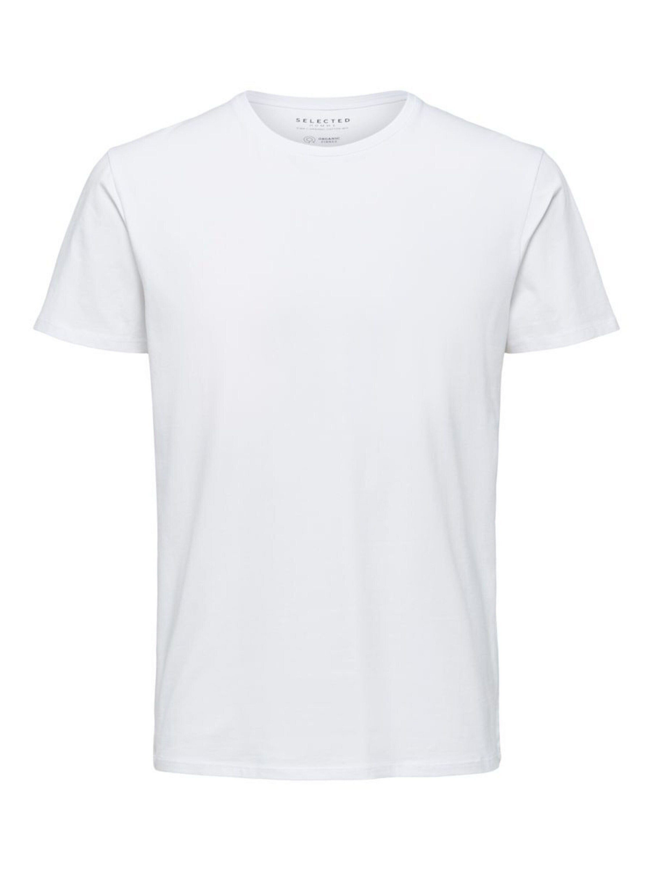 Rundhalsshirt SLHNEWPIMA SS O-NECK TEE NOOS
