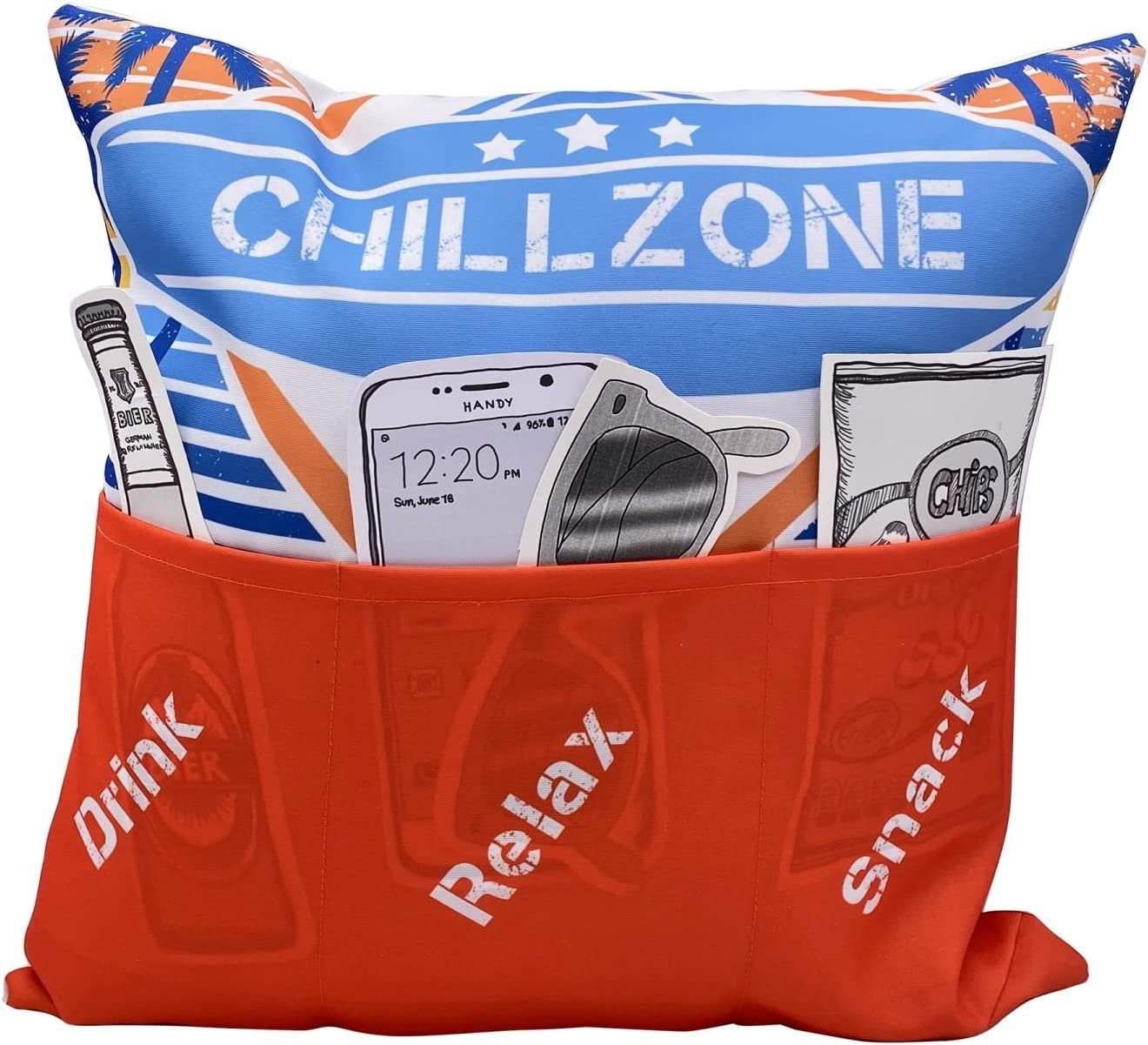 HERGO Creation Dekokissen Outdoor Kissen Sofahelden günstig online kaufen