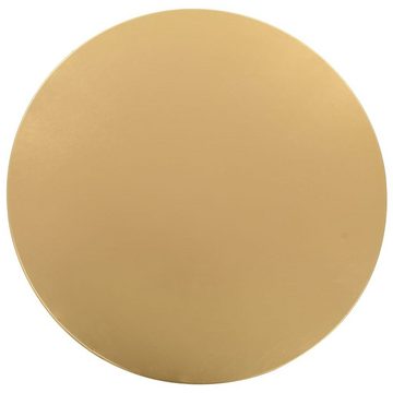 Hussen-Set 2 Stück Stretch-Tischdecken Golden 80 cm, furnicato