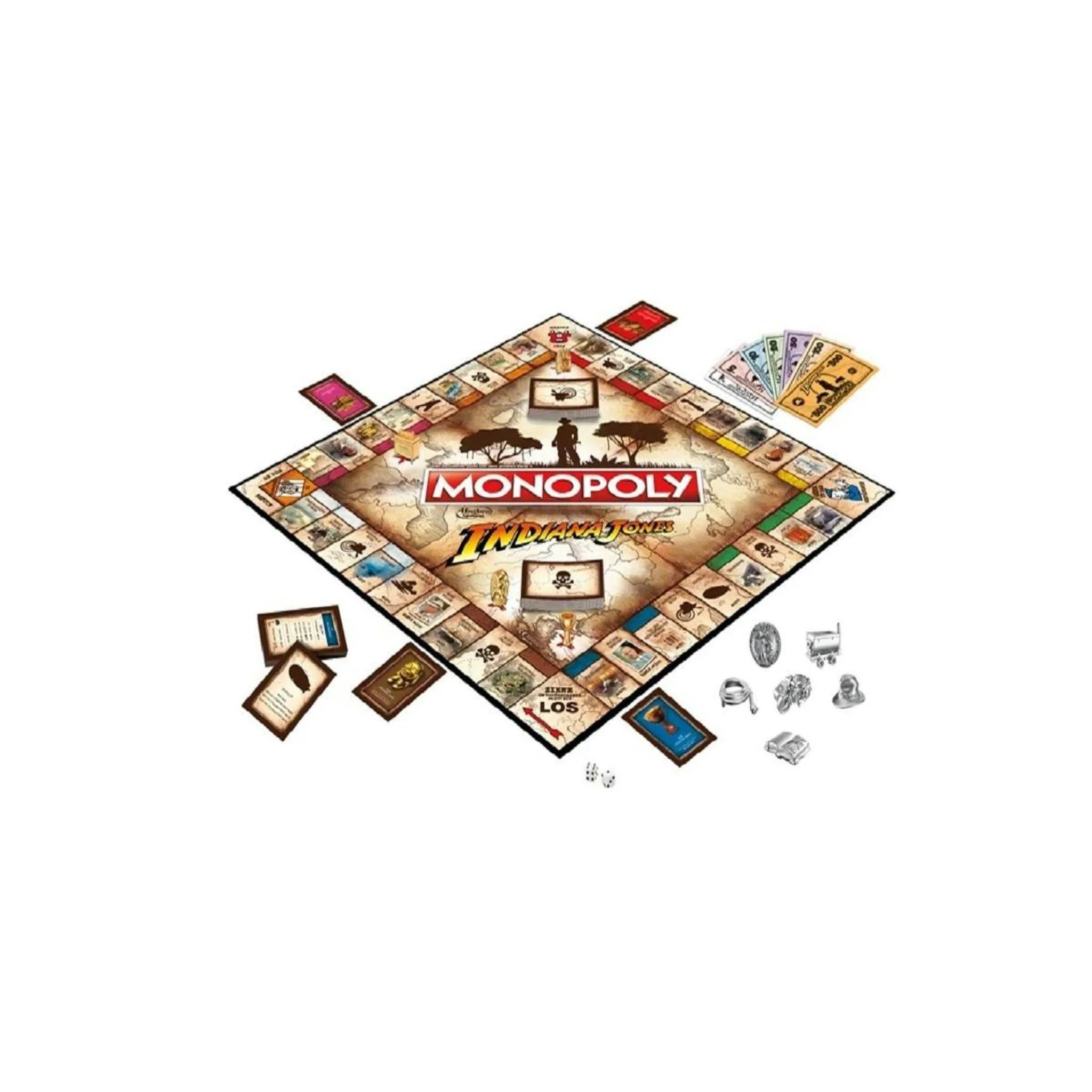 Hasbro Spiel Monopoly Indiana Jones, Brettspiel