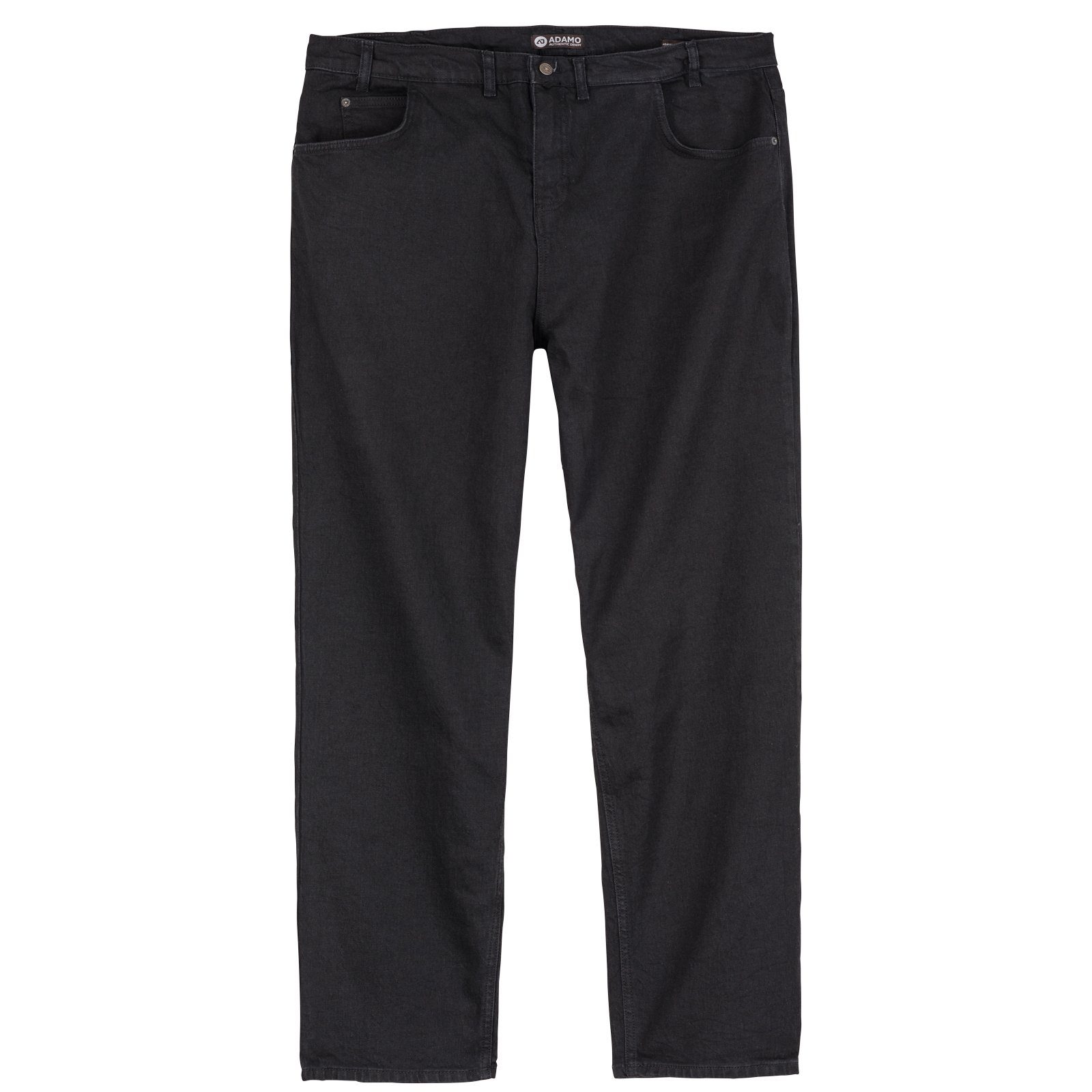 Ohio Herren Stretch-Jeans ADAMO Größen Bauchgrößen Adamo Große Stretch-Jeans schwarz