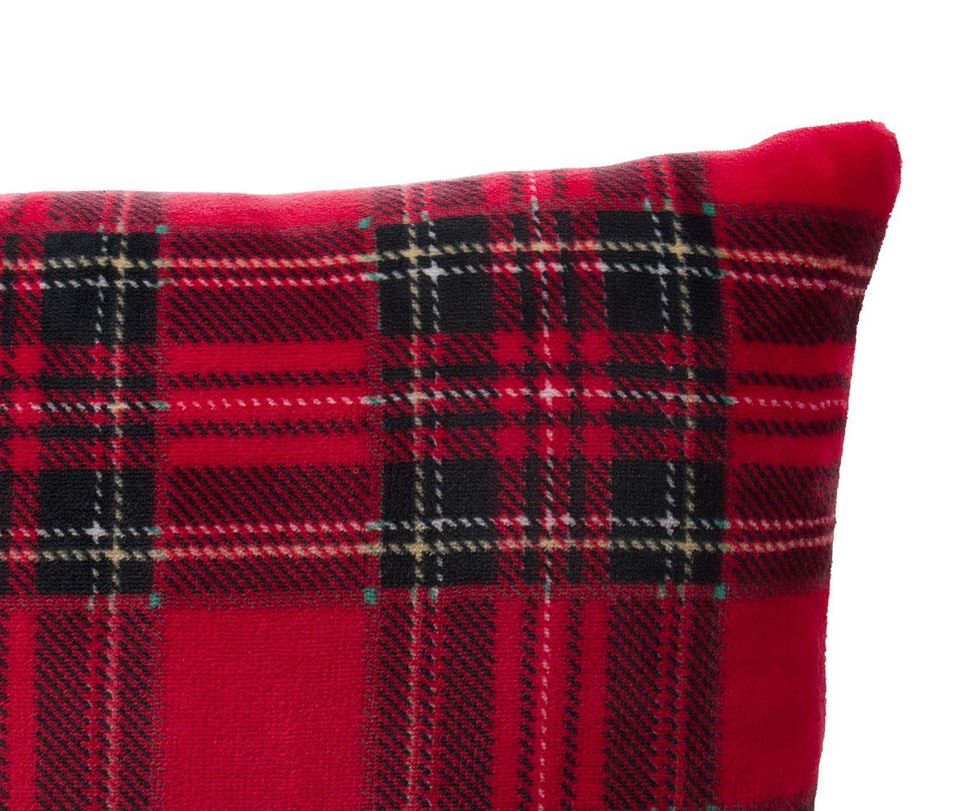 HSC Home-Style-Creation GmbH Kissenhülle Mikrofaser Flanell, im Karo Design günstig online kaufen