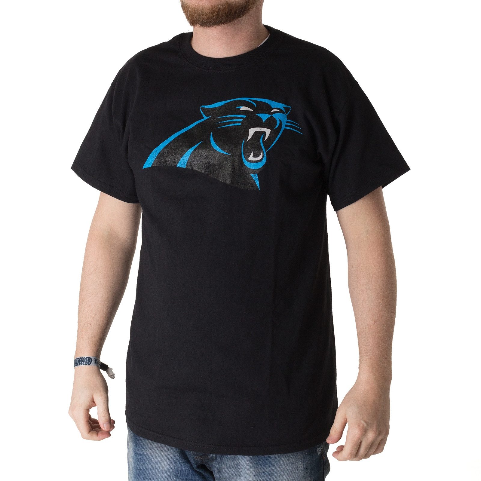 Fanatics T-Shirt T-Shirt Majestic Carolina Panthers, Gr S, black