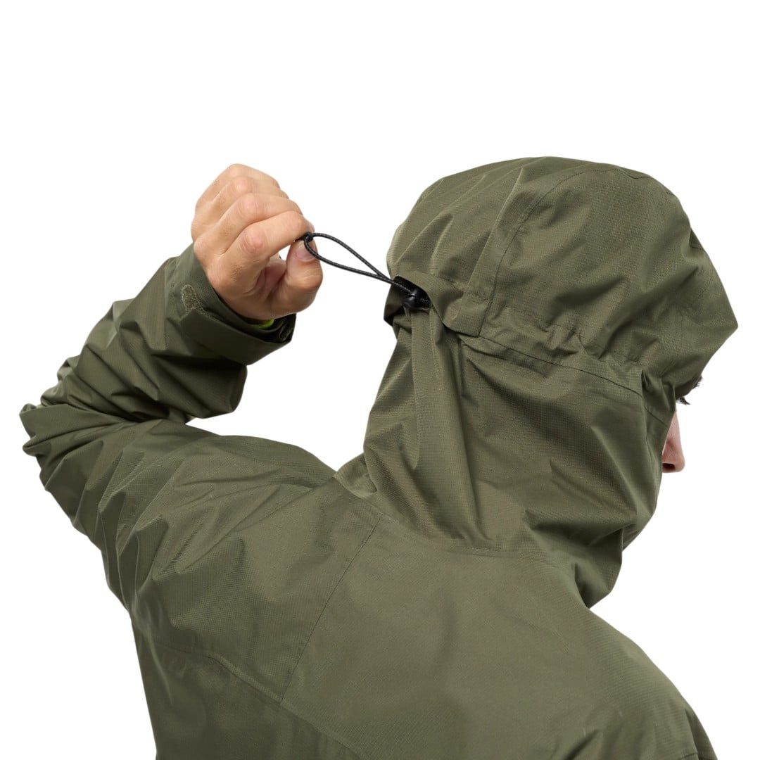 Millet Regenjacke Seneca 2.5 Lagen (wasserdicht, atmungsaktiv) dunkelgrün Herren