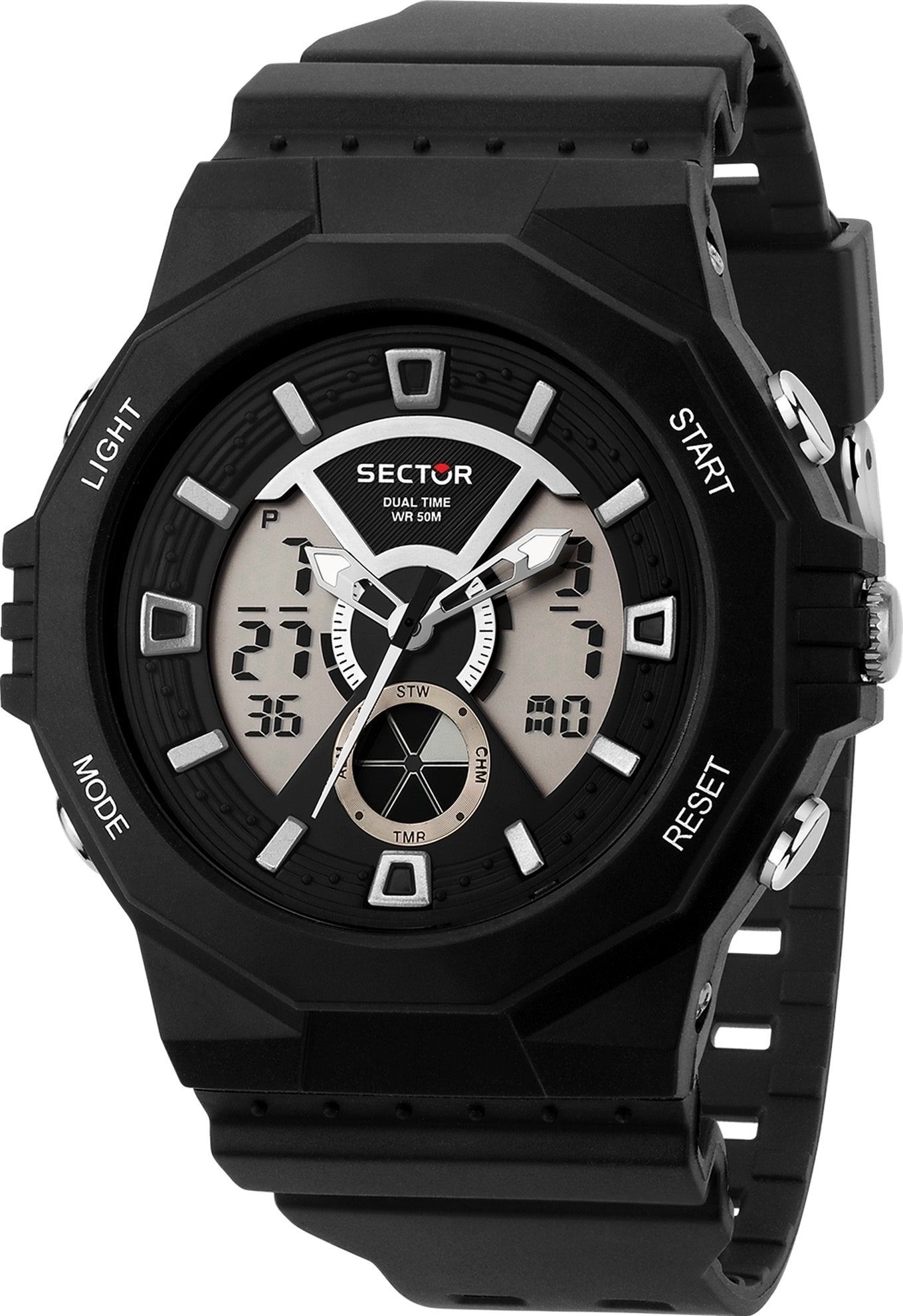 Digitaluhr Sector Herren Armbanduhr Digital