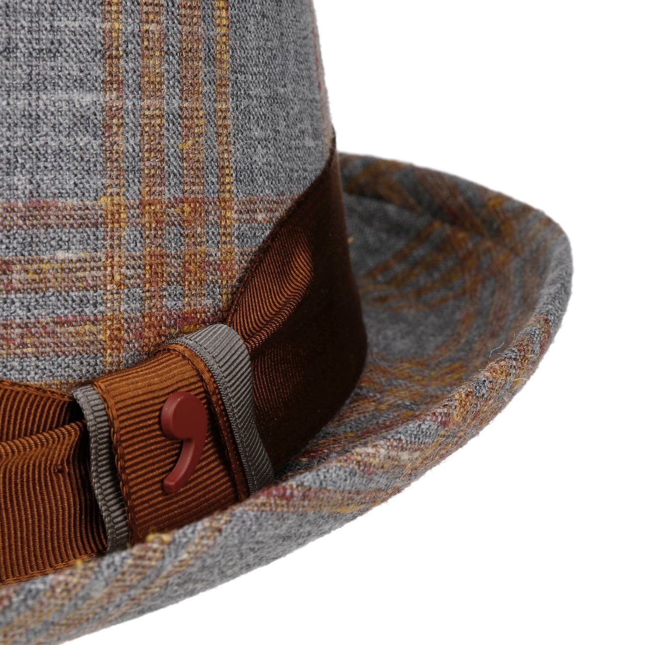 Alfonso D´Este Sonnenhut (1-St) Wollhut mit Futter, Made in Italy
