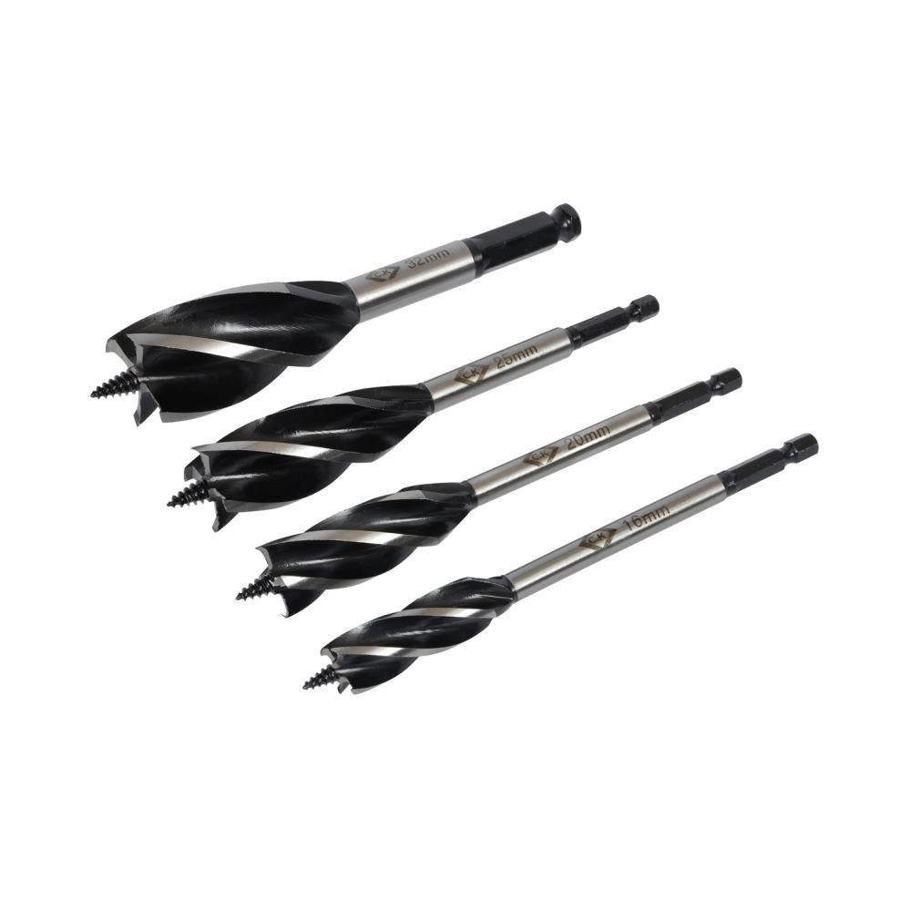 C.K Holzbohrer Fast4 Wood Drill Bit Set of 4