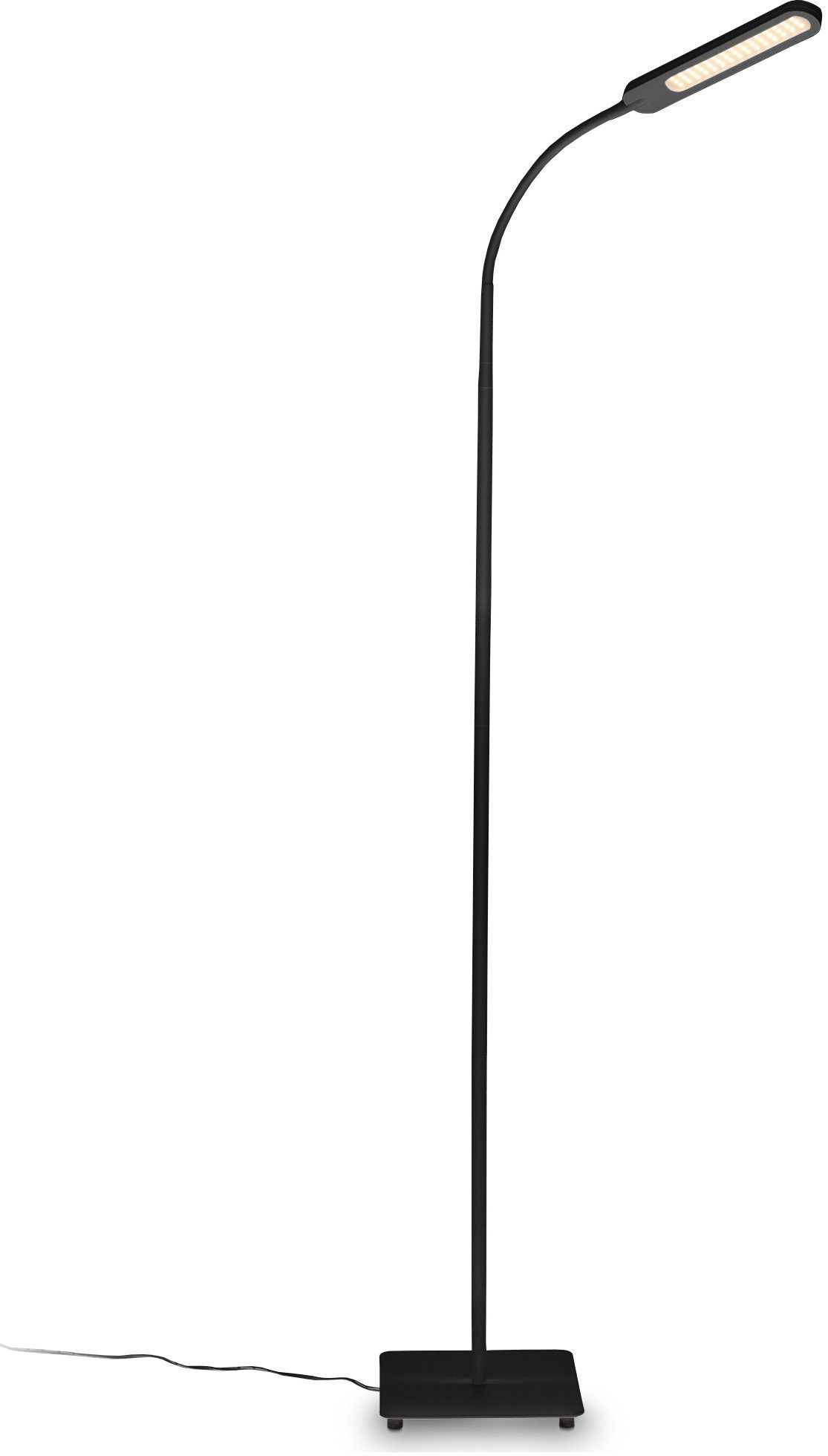 B.K.Licht LED Stehlampe BK_ST1453 LED Stehleuchte, Schwarz, Dimmbar, CCT, T günstig online kaufen