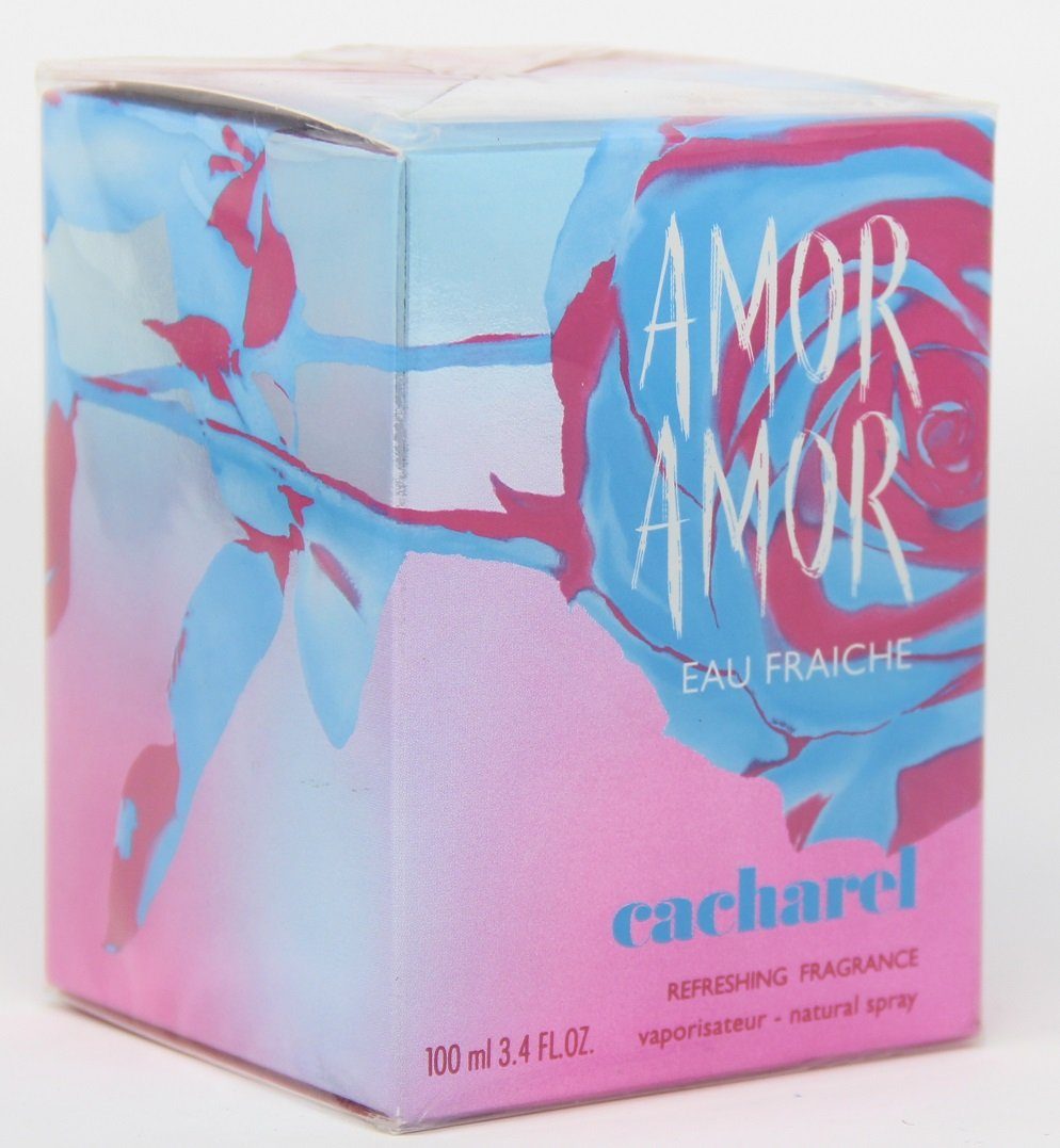 Refreshing CACHAREL Fraiche Eau 100ml Amor Spray Eau Fragrance Fraiche Amor Cacharel