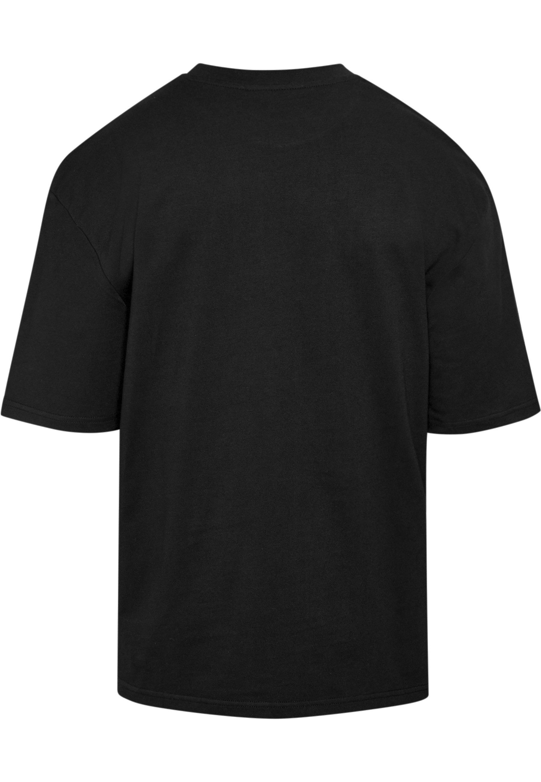 Dropsize T-Shirt Dropsize Herren Heavy Oversize Metal Patch Basic T-Shirt (1-tlg)