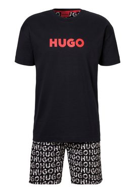HUGO Pyjama Camo Logo Short Set (Set, 2er)