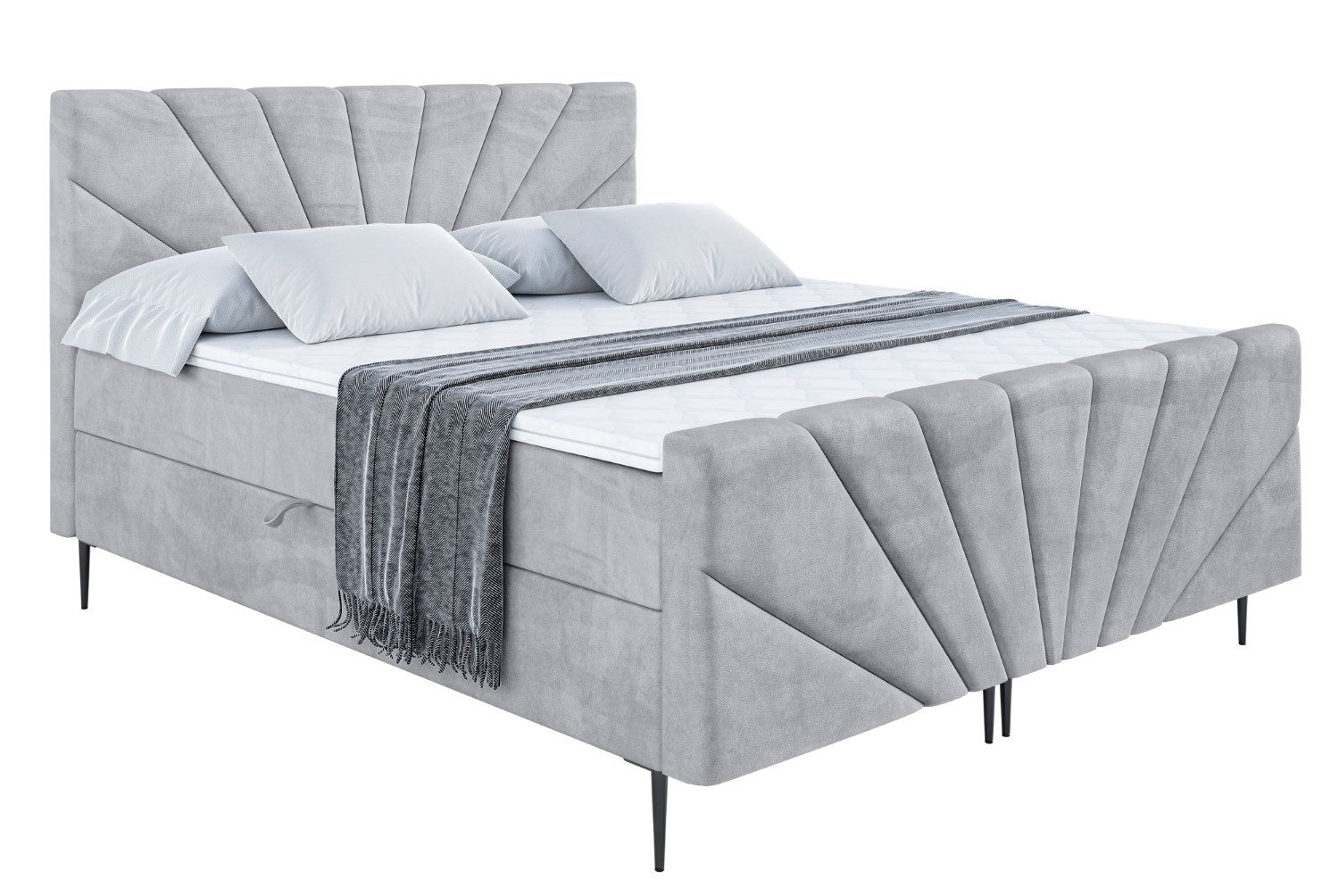 ALTDECOR Boxbett MILTIO-F-Z (Multipocket-Matratze H4, H3 günstig online kaufen