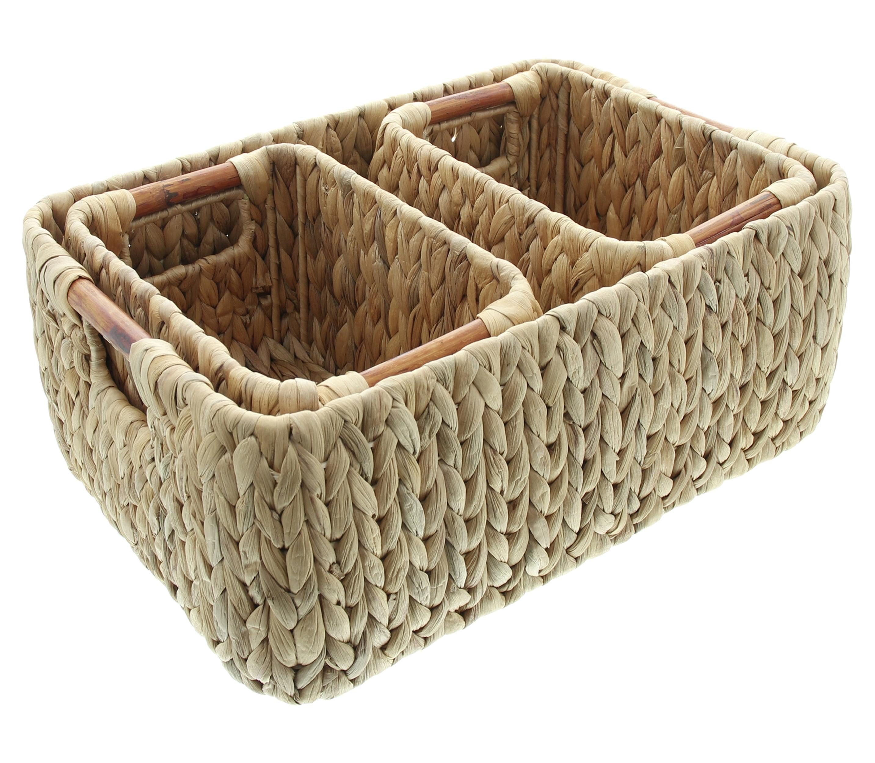 Frank Flechtwaren Aufbewahrungskorb Storage-Set "Wasserhyazinthe", 3tlg.