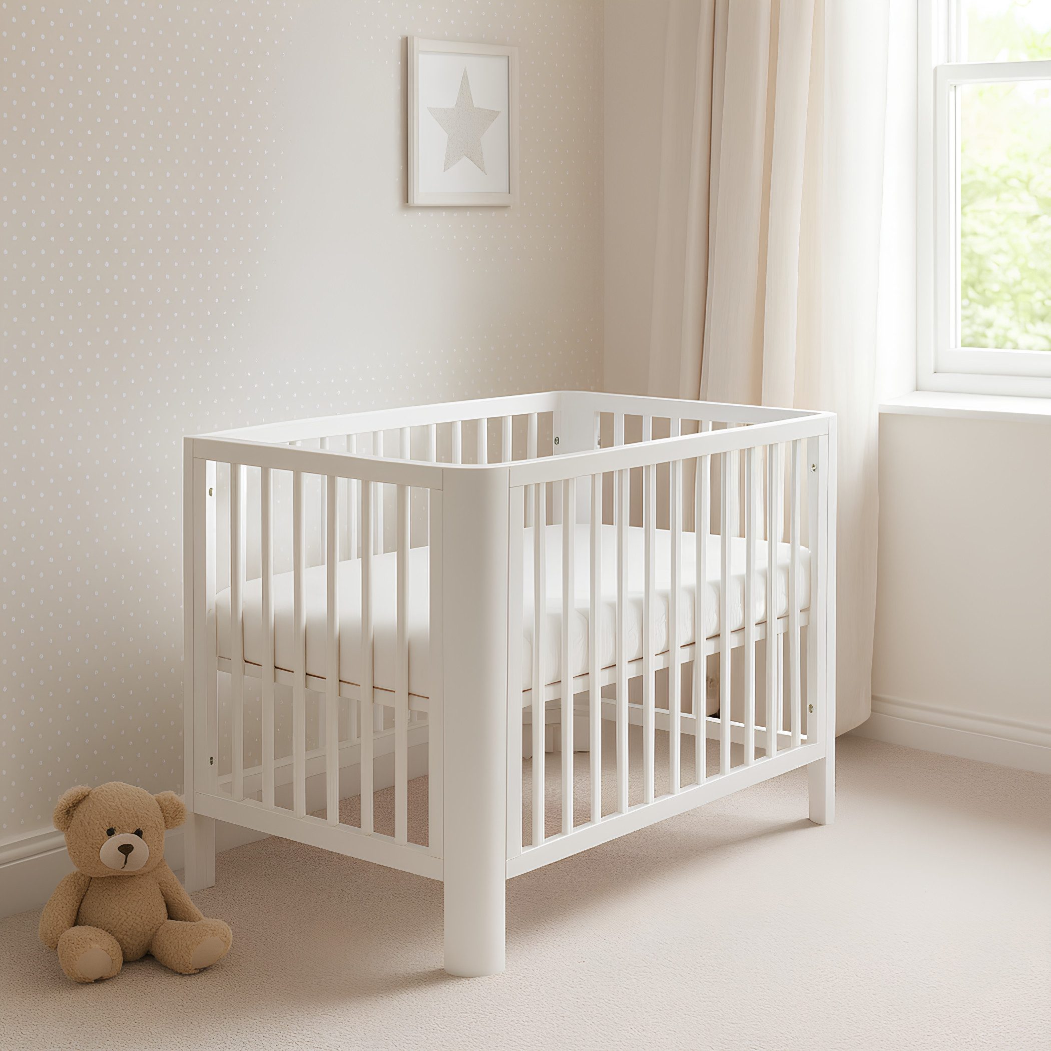 Baby-Delux Babybett Lio Schutzgitter umbaubar, Kinderbett günstig online kaufen