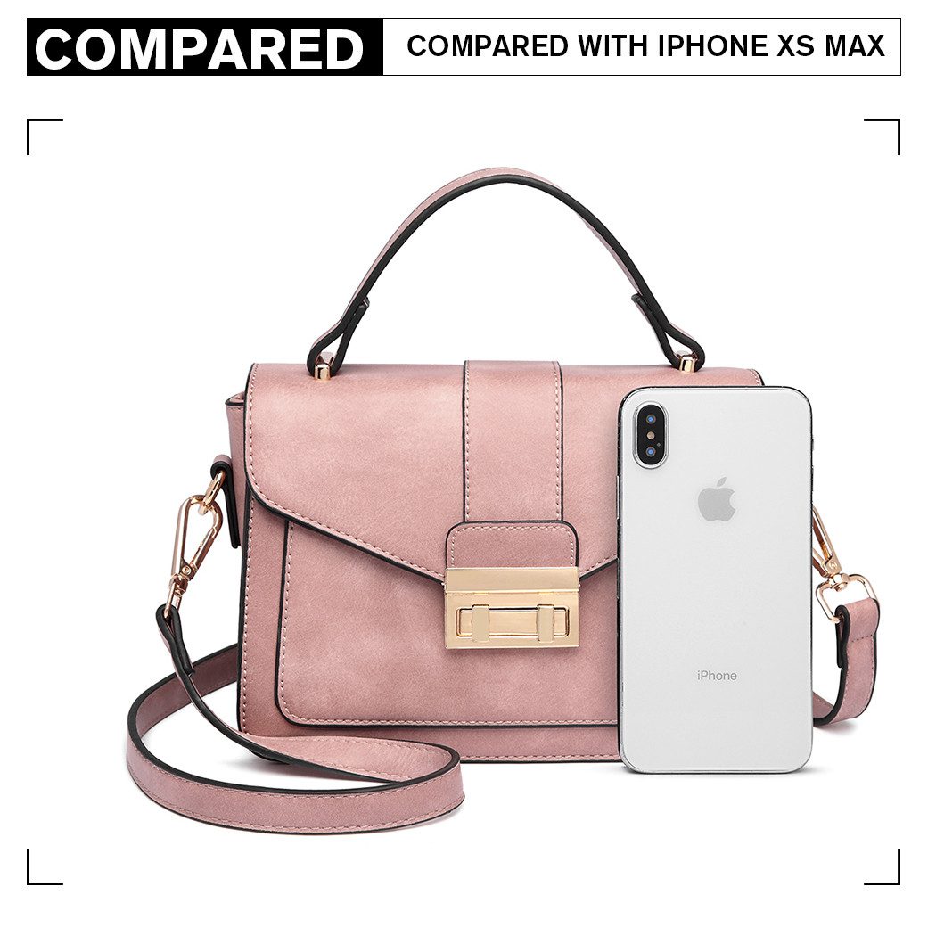 Miss Lulu Henkeltasche Damen Handtasche, Valentinstagsgeschenk für Damen