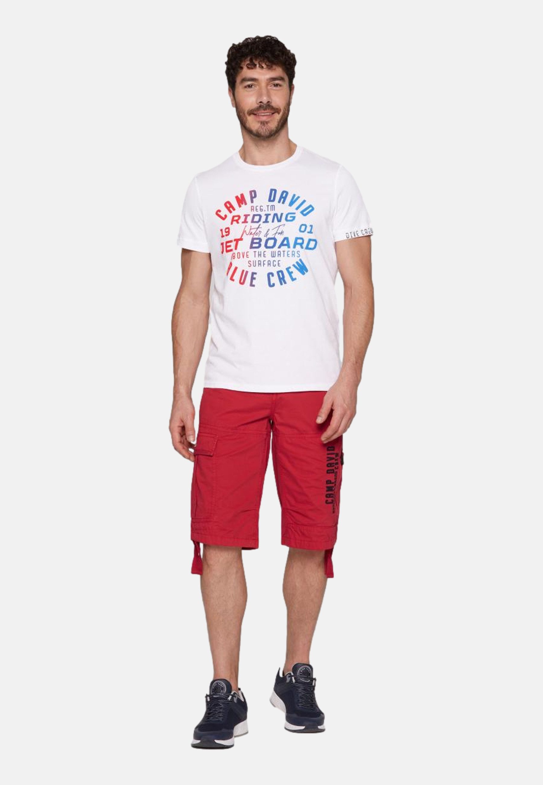 CAMP DAVID T-Shirt T-Shirt Kurzarmshirt (1-tlg., günstig online kaufen