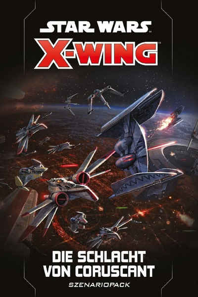 Atomic Mass Games Spiel, Star Wars X-Wing 2. Edition - Die Schlacht von Coruscant