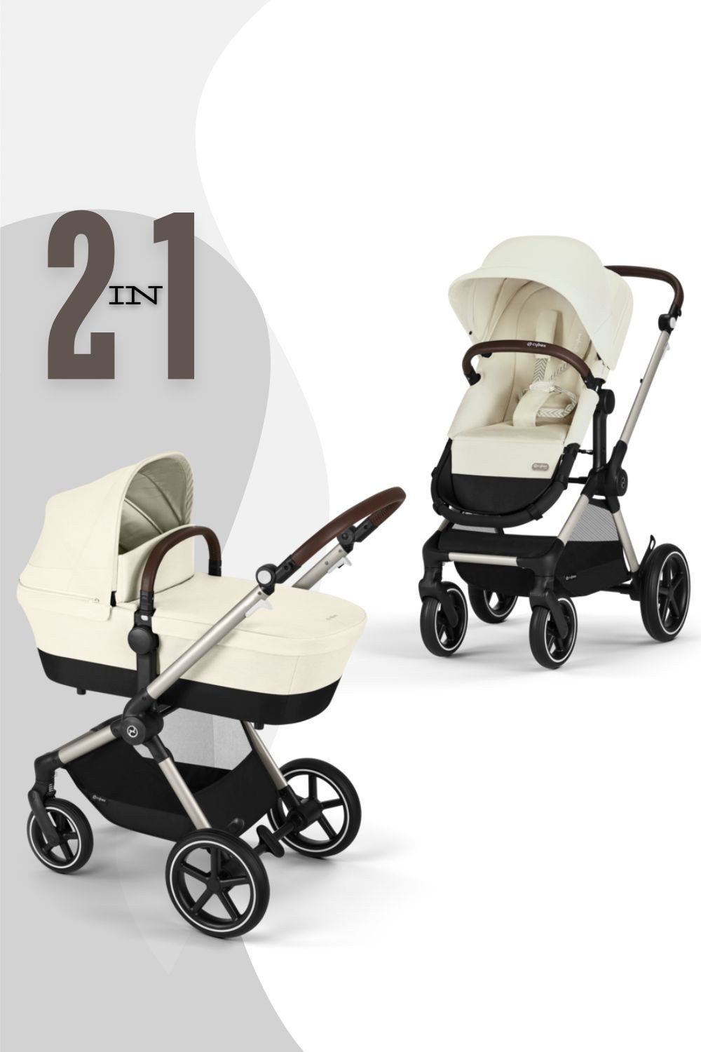 Kombi-Kinderwagen Cybex EOS Lux Kinderwagen 2-in-1
