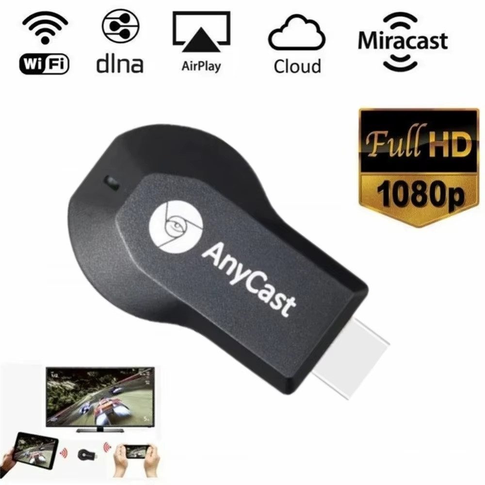Athlix WLAN-Dongle WLAN-Dongle 4K 1080P HDMI-kompatibel TV Stick, Effizienter Betrieb, herstellerübergreifende Gerätekompatibilität