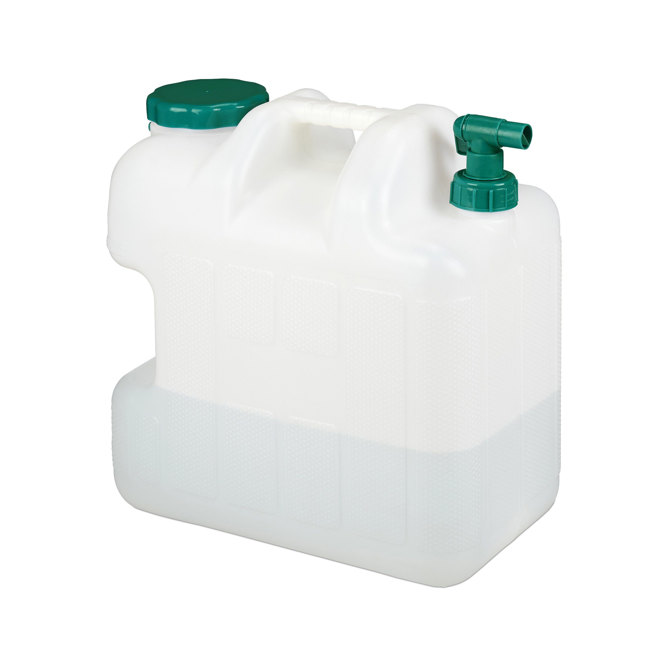 relaxdays Wassertank Wasserkanister mit Hahn (Einzelartikel, 1 St., Einzelartikel), 25 Liter