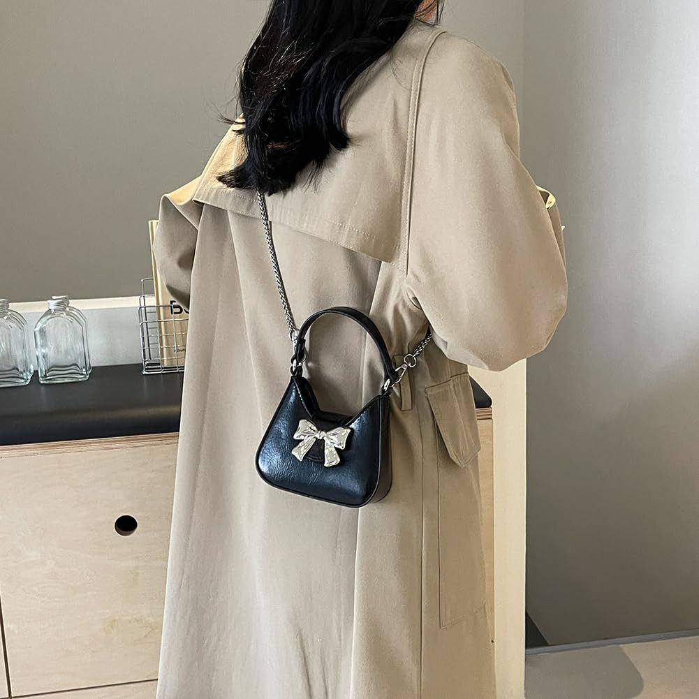 RWEUOQ Umhängetasche Handtasche Kleine Sichel Umhängetasche günstig online kaufen