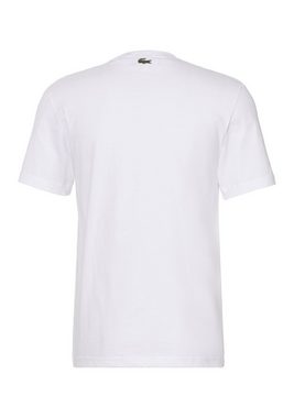 Lacoste T-Shirt T-SHIRT mit Lacoste Print auf der Brust