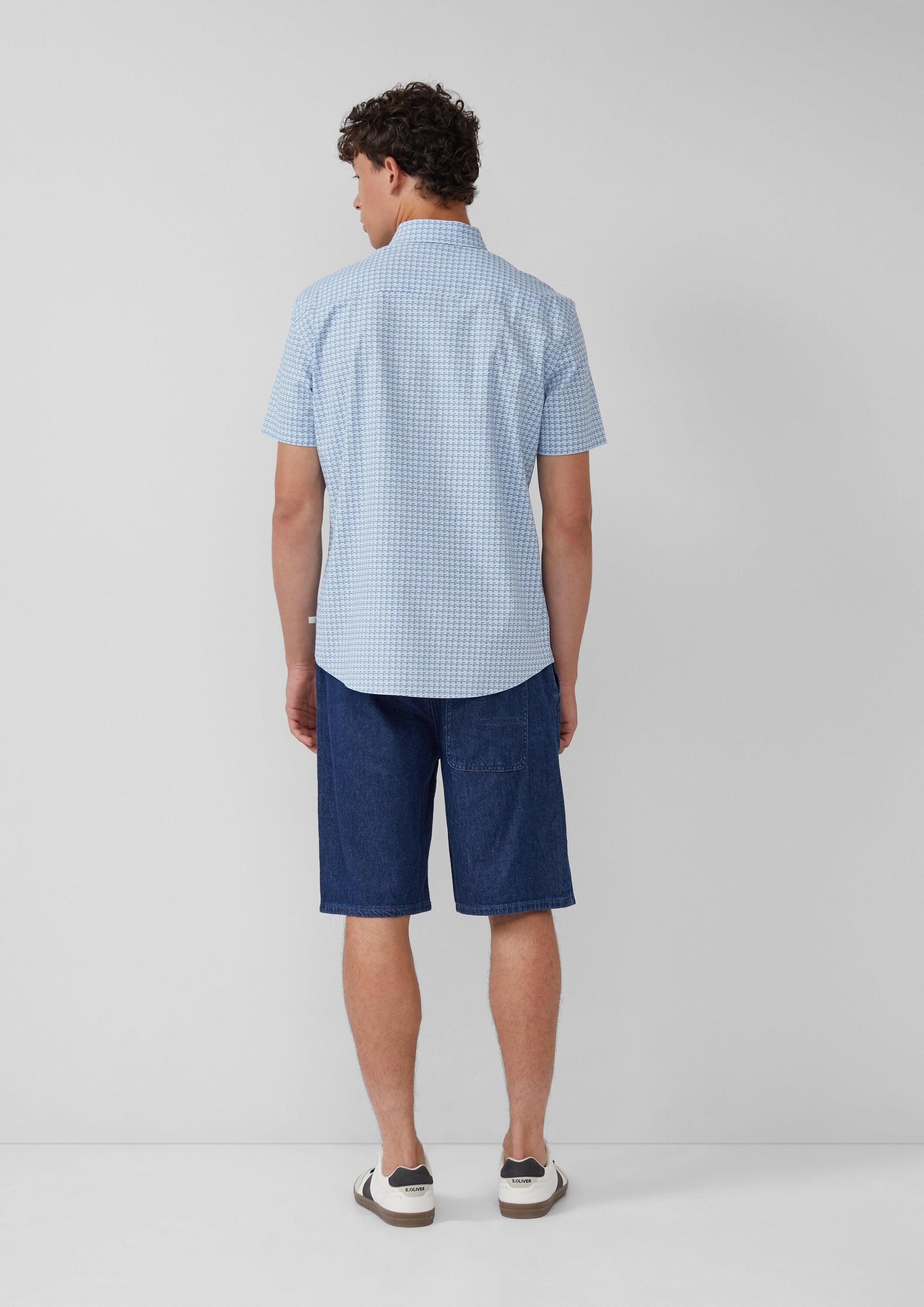 s.Oliver Kurzarmhemd Hemd (1-tlg)