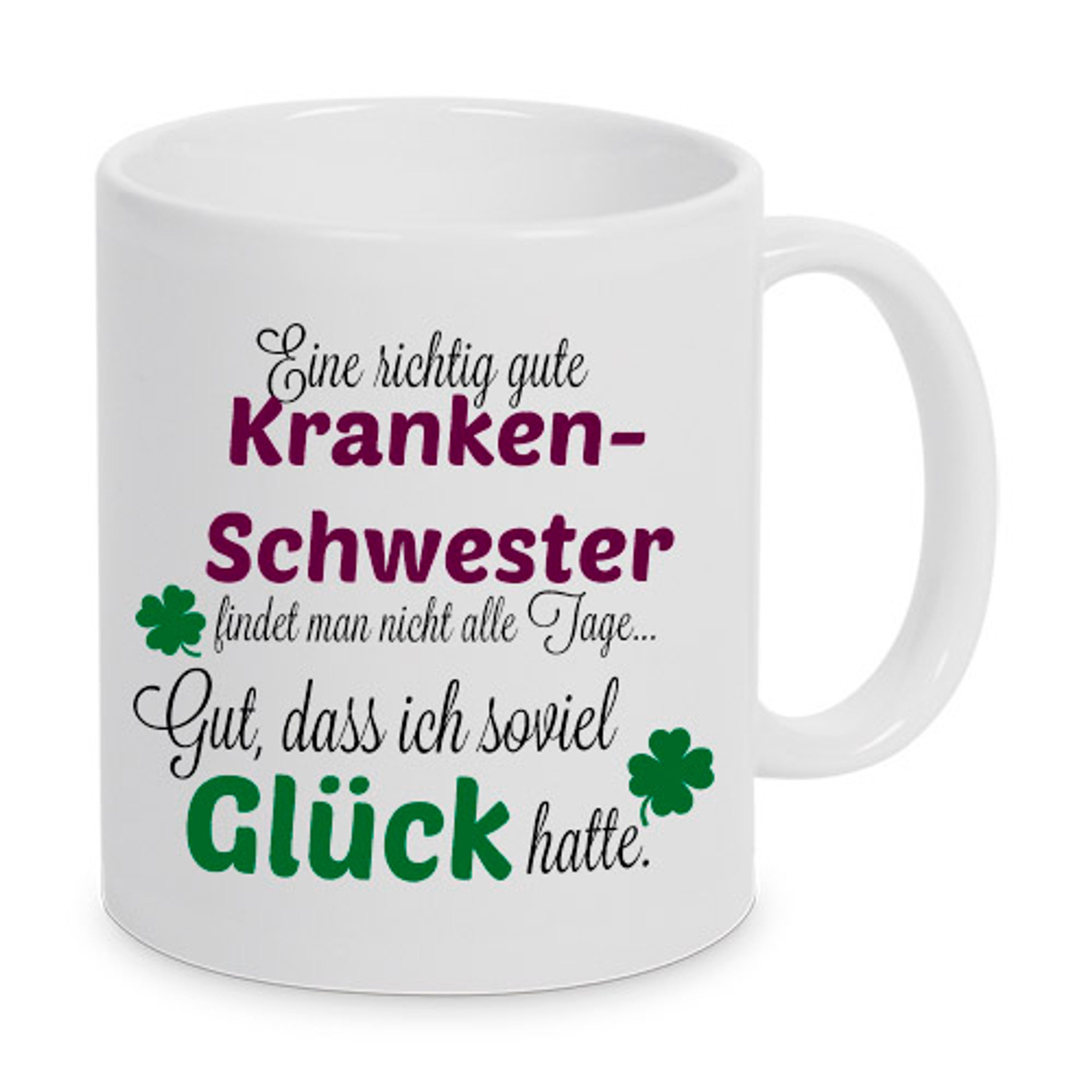 TASSENKING Tasse, Eine gute Krankenschwester... - Tasse - Kaffeebecher - Geschenk