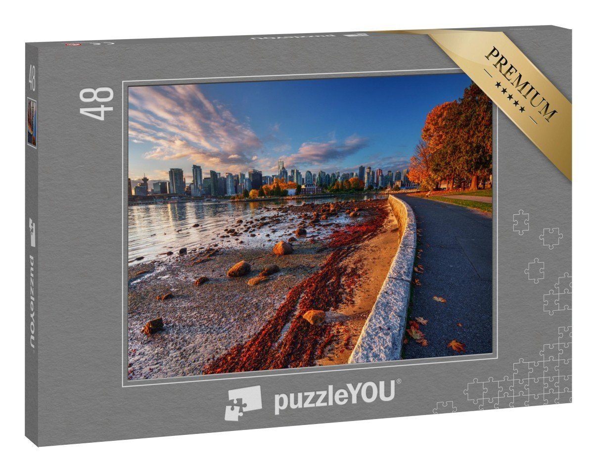 puzzleYOU Puzzle #BeautifulVancouver, 48 Puzzleteile, puzzleYOU-Kollektionen Kanada, Vancouver | Puzzle