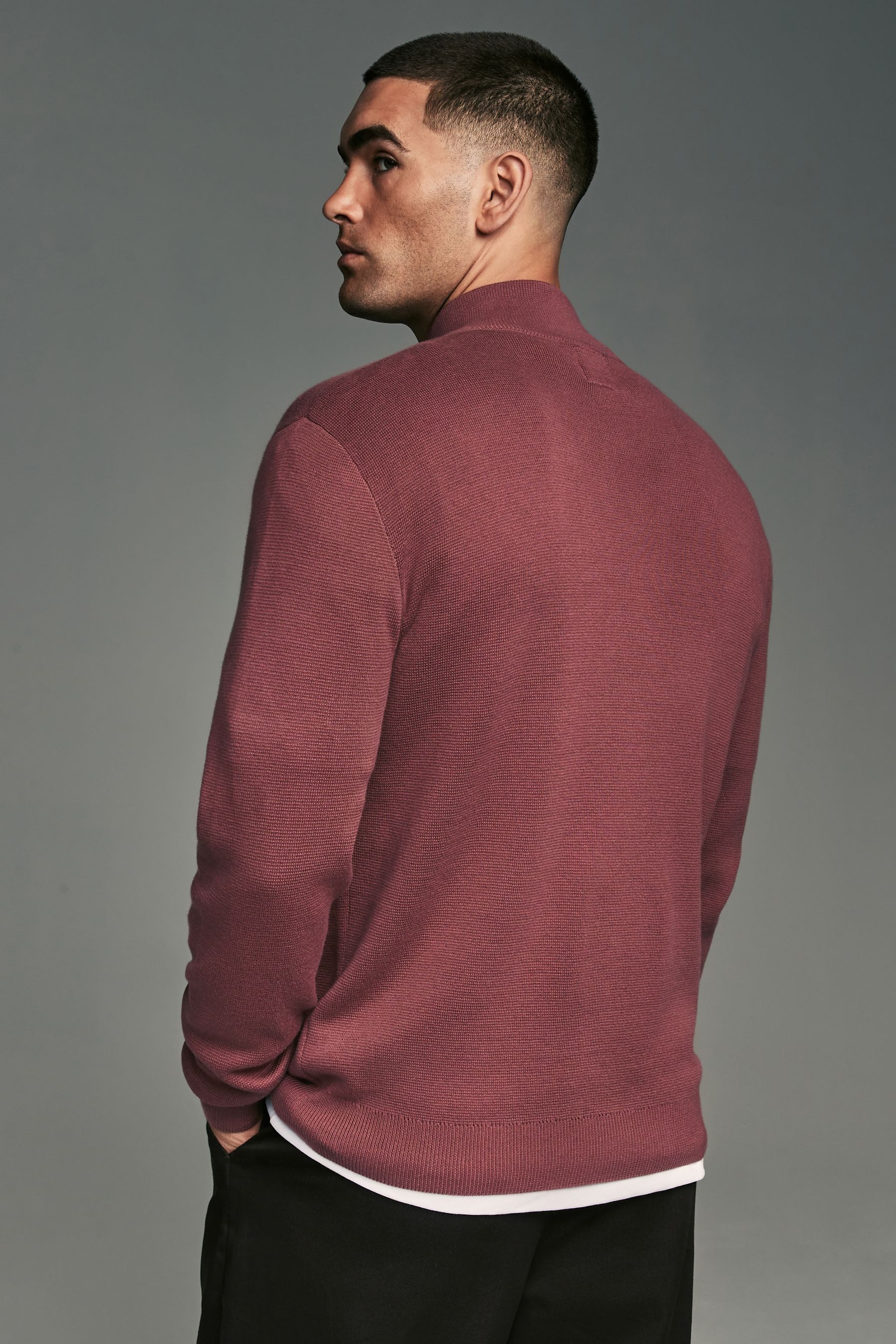 Next Troyer Regular Fit Premium-Troyer aus günstig online kaufen