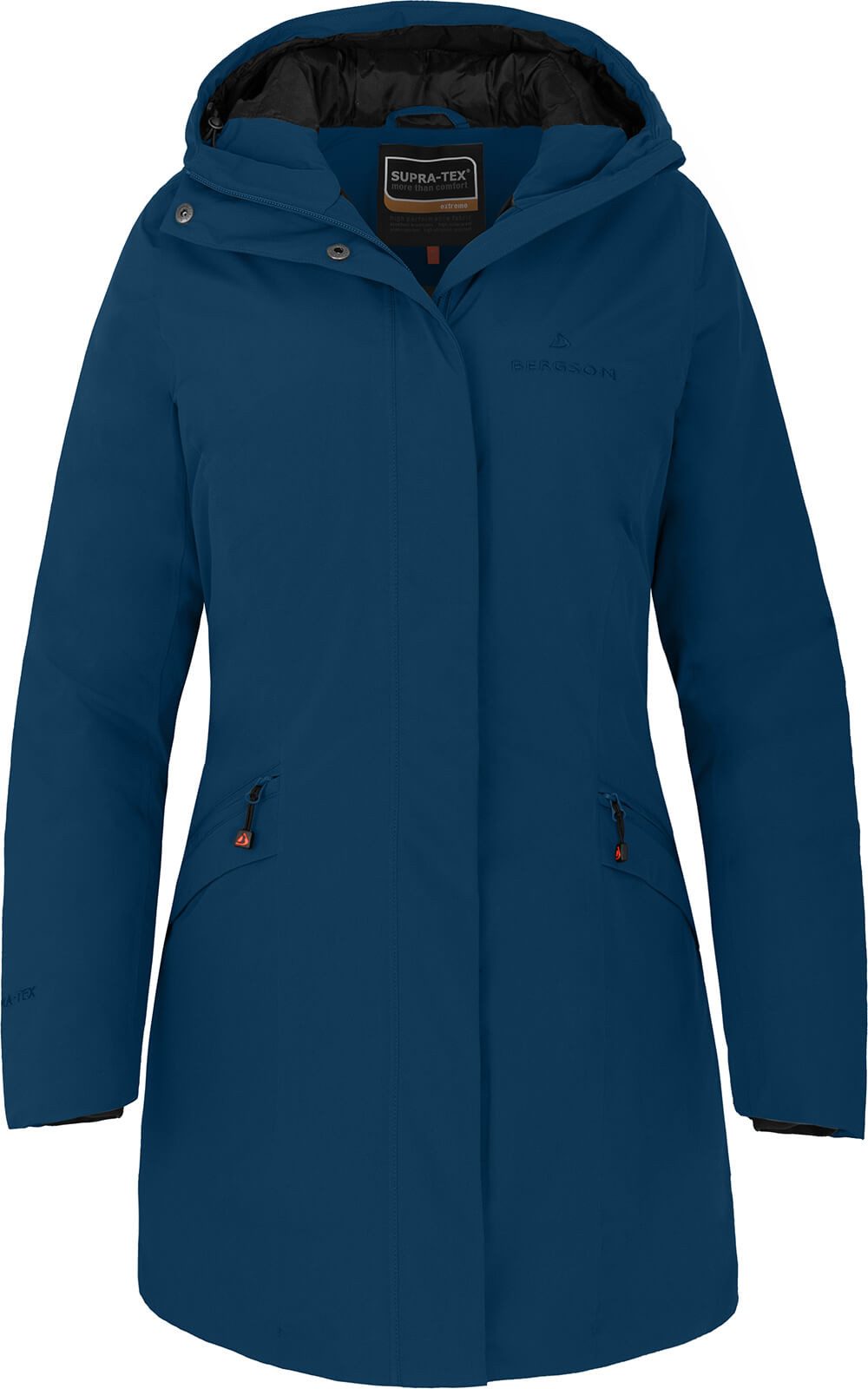Bergson Winterjacke JUSI Damen Wintermantel, warm wattiert, 20.000 mm Wassersäule, Normalgröße