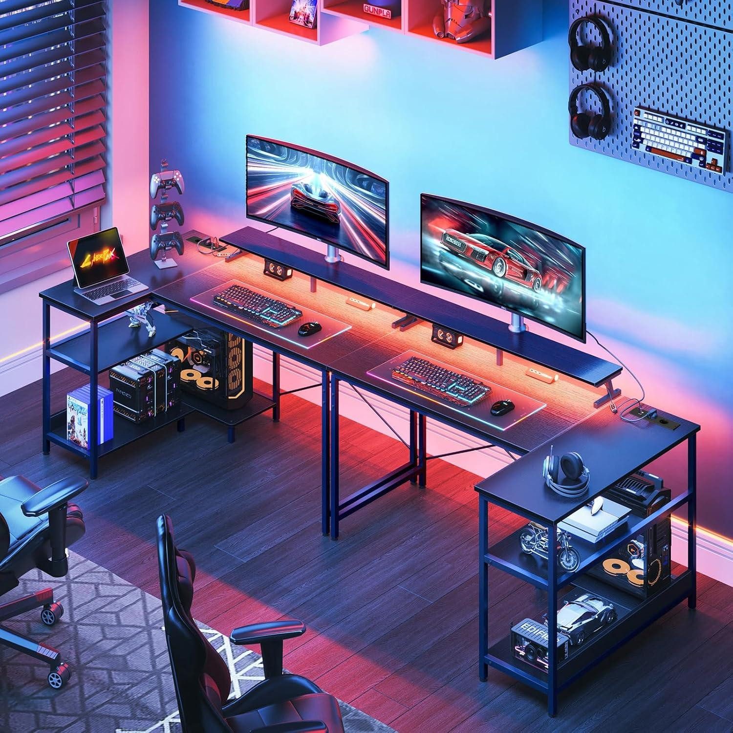LuxusKollektion Gamingtisch Gaming Tisch L Form günstig online kaufen