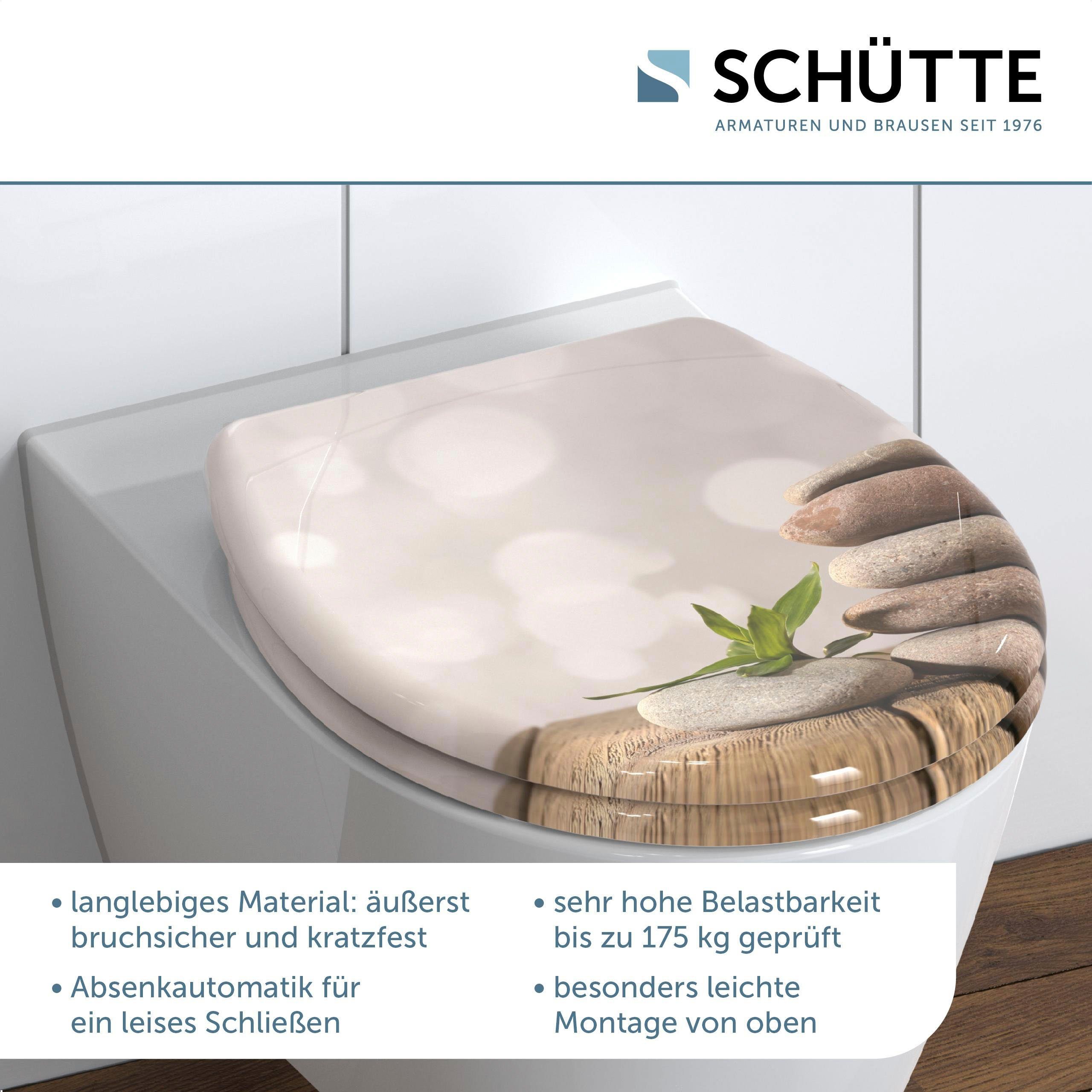 Schütte WC-Sitz STONE PYRAMID, bruchsicher und günstig online kaufen