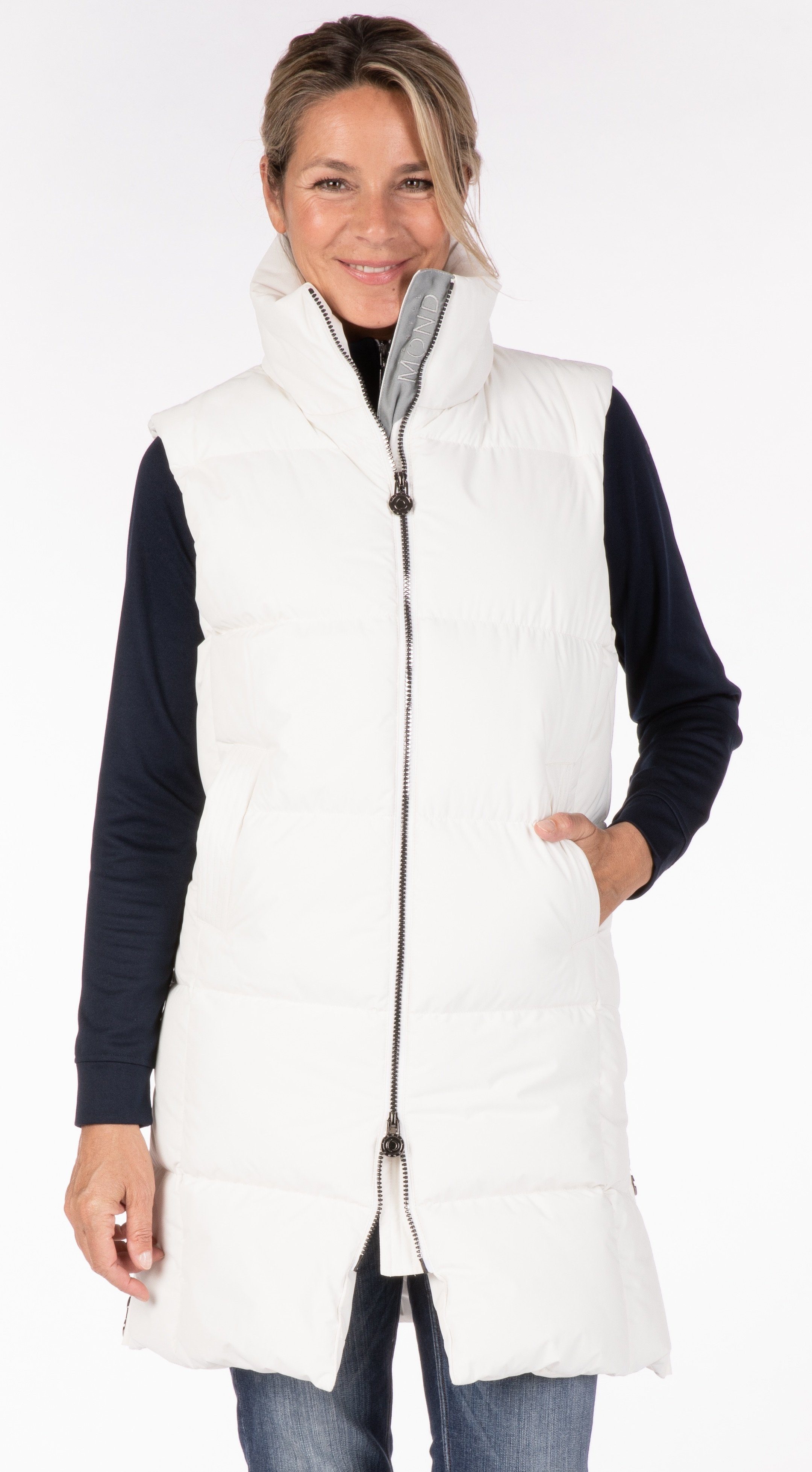 DEPROC Active Steppweste GIMOUR VAIL LONG VEST WOMEN ohne Kapuze