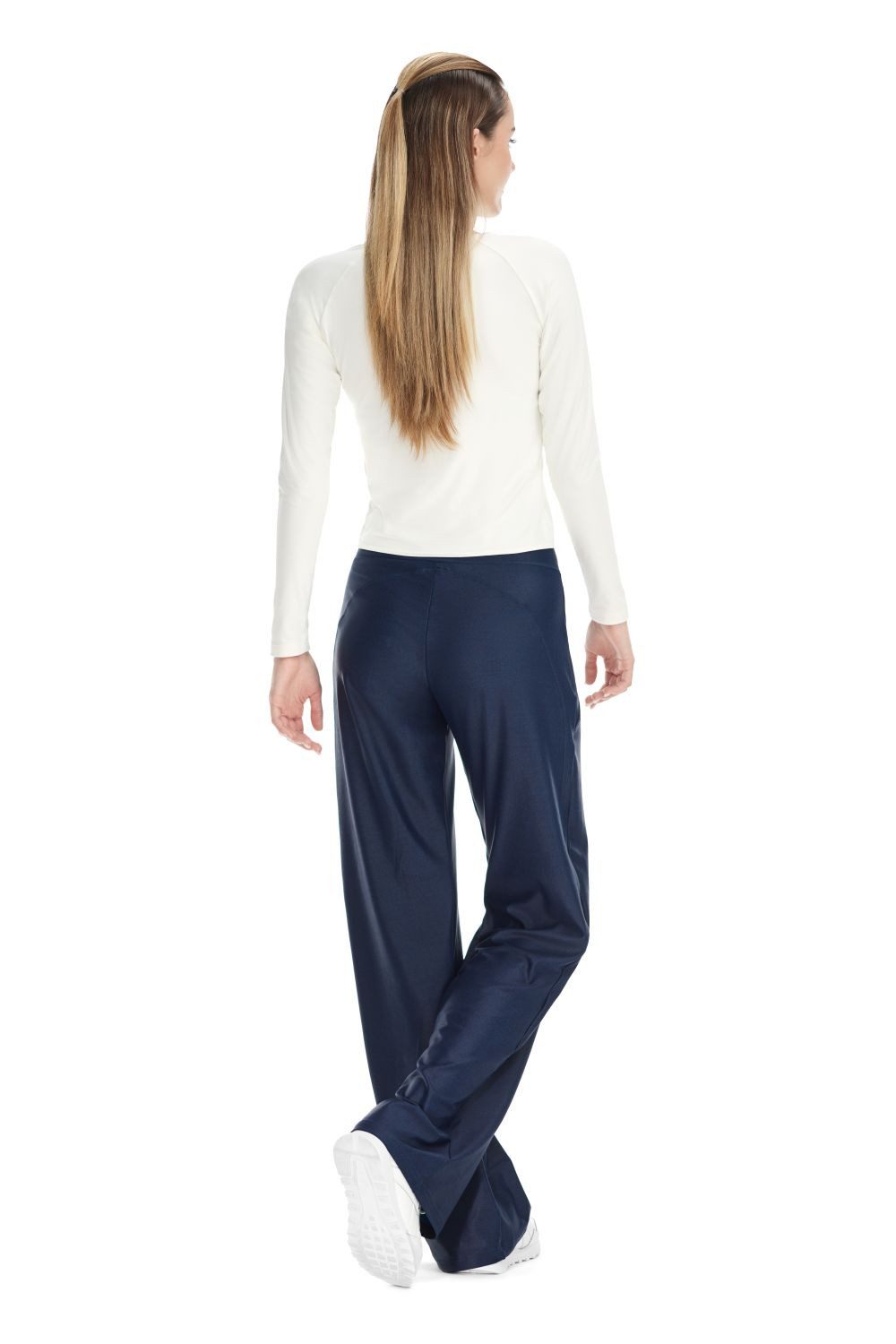 Winshape Langarmshirt Cropped Functional Light and Soft Overlap-Applikation