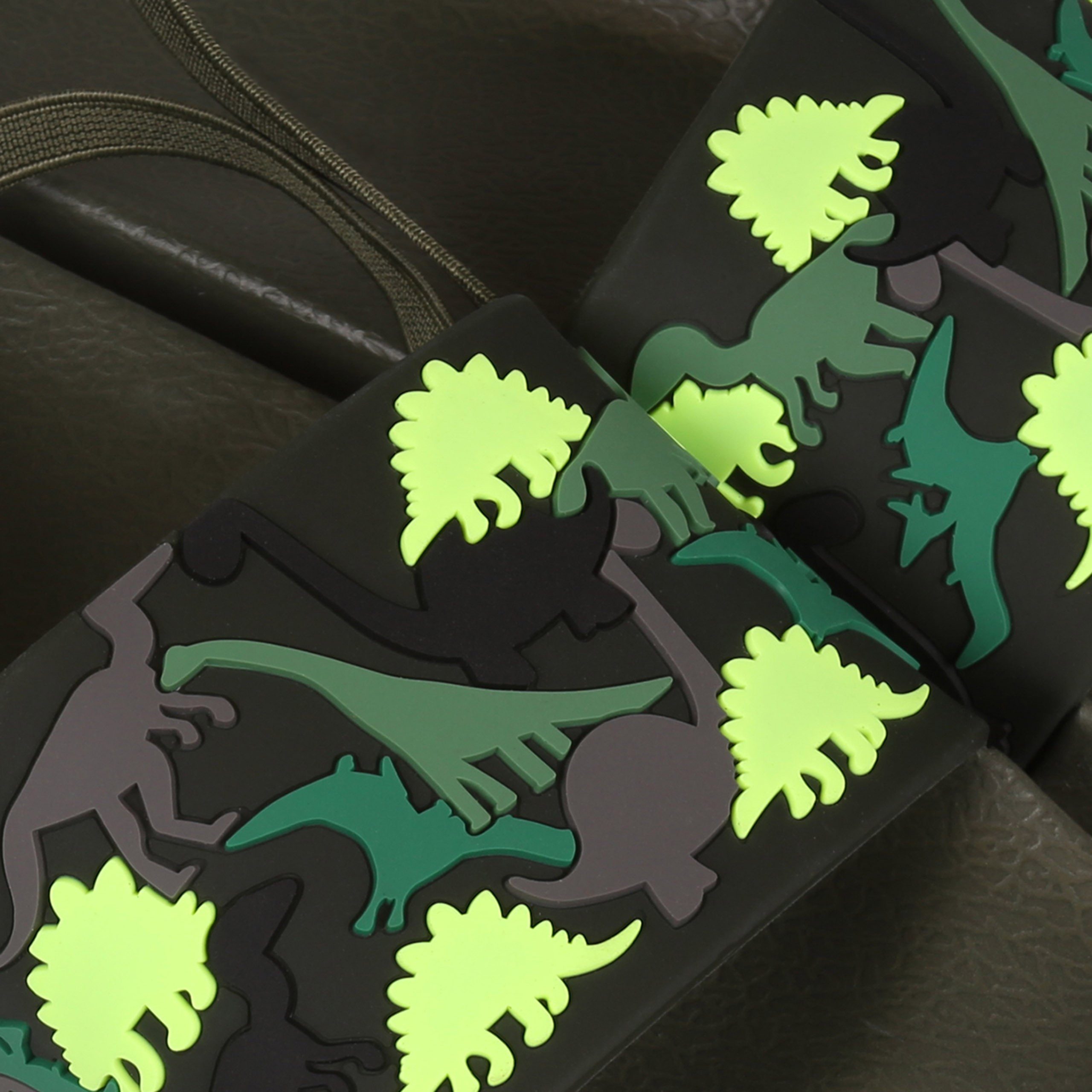 Sarcia.eu Dinosaurier Jungen-Flip-Flops mit Gummiband, 32 EU / 13 UK Badepantolette