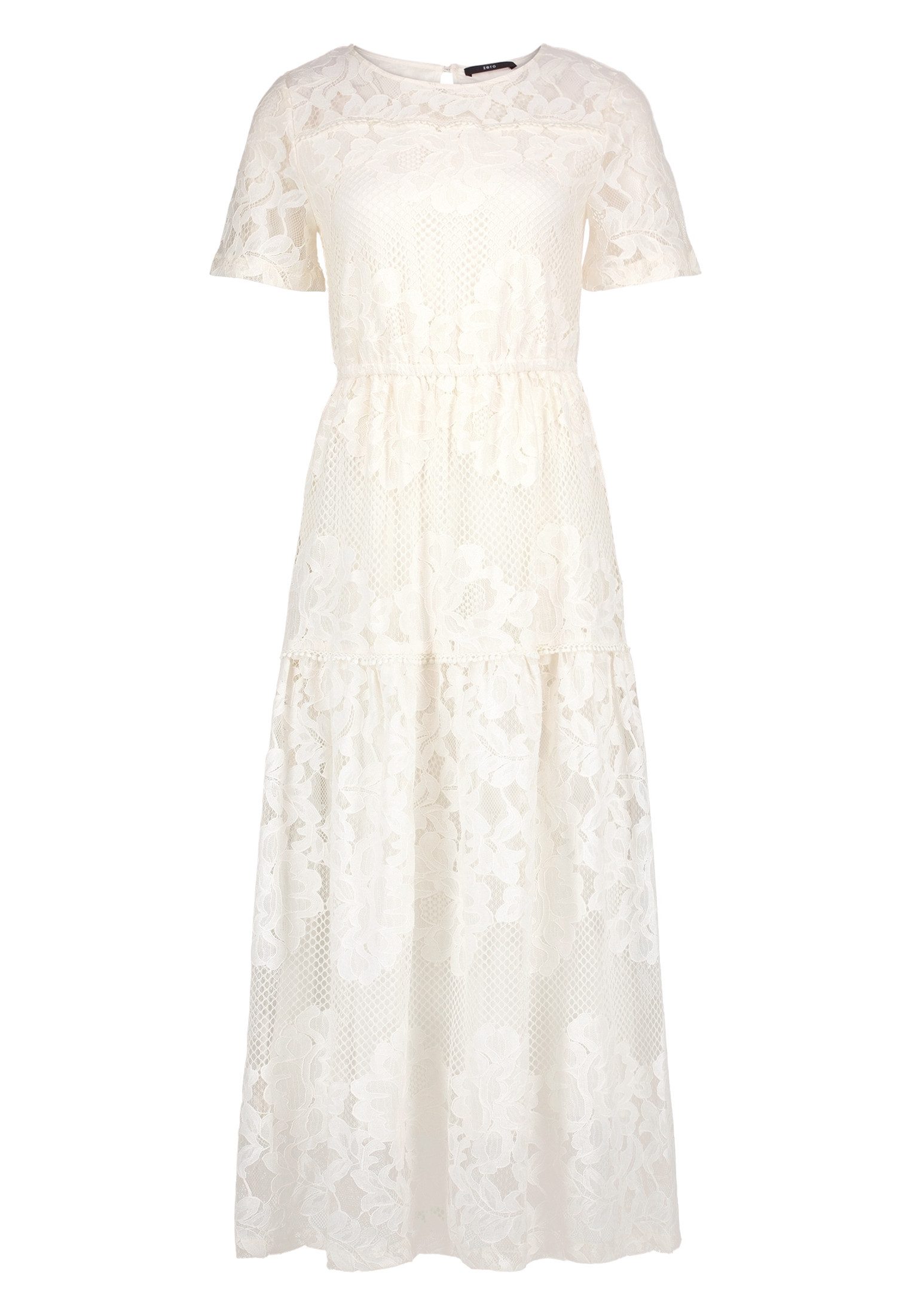 Maxikleid Damen kurzarm
