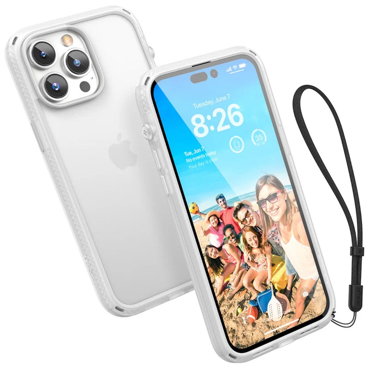 Catalyst Smartphone-Hülle Influence Case, für iPhone 14 Pro, Transparent