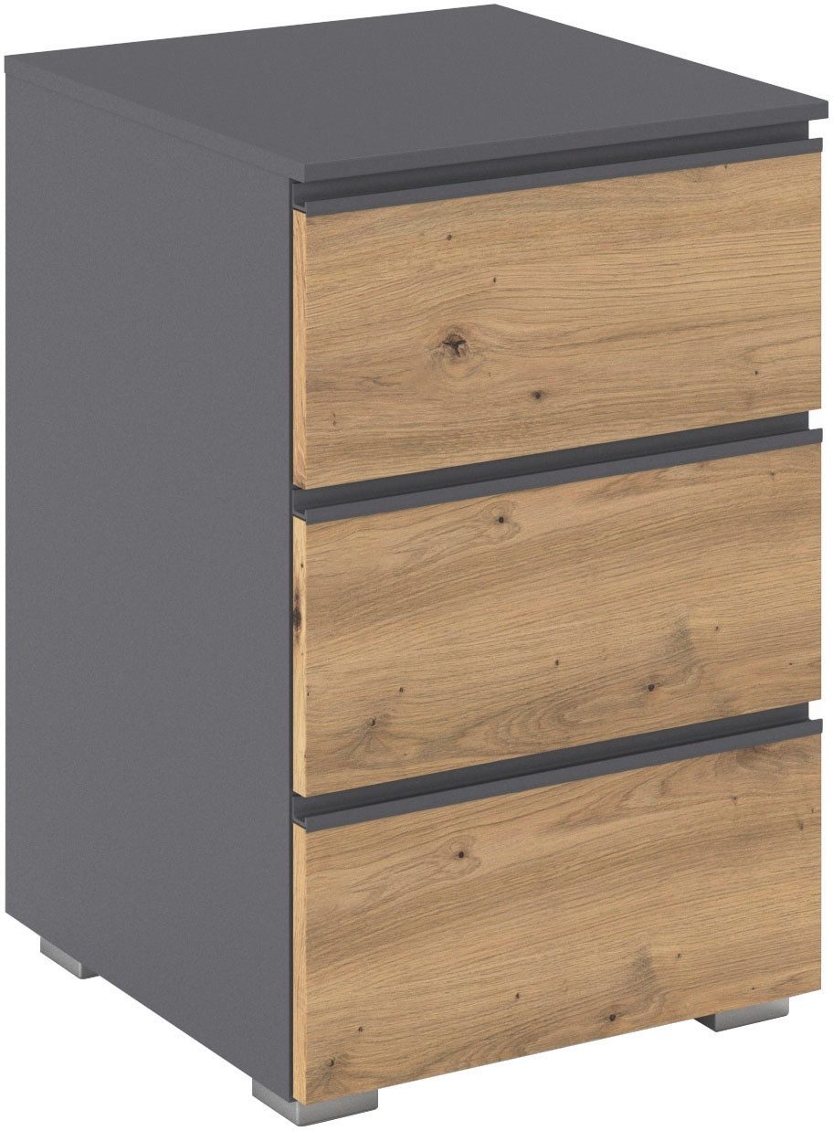 rauch Nachtkommode Joel (Breite 40 cm), drei praktische und geräumige Schubladen MADE IN GERMANY