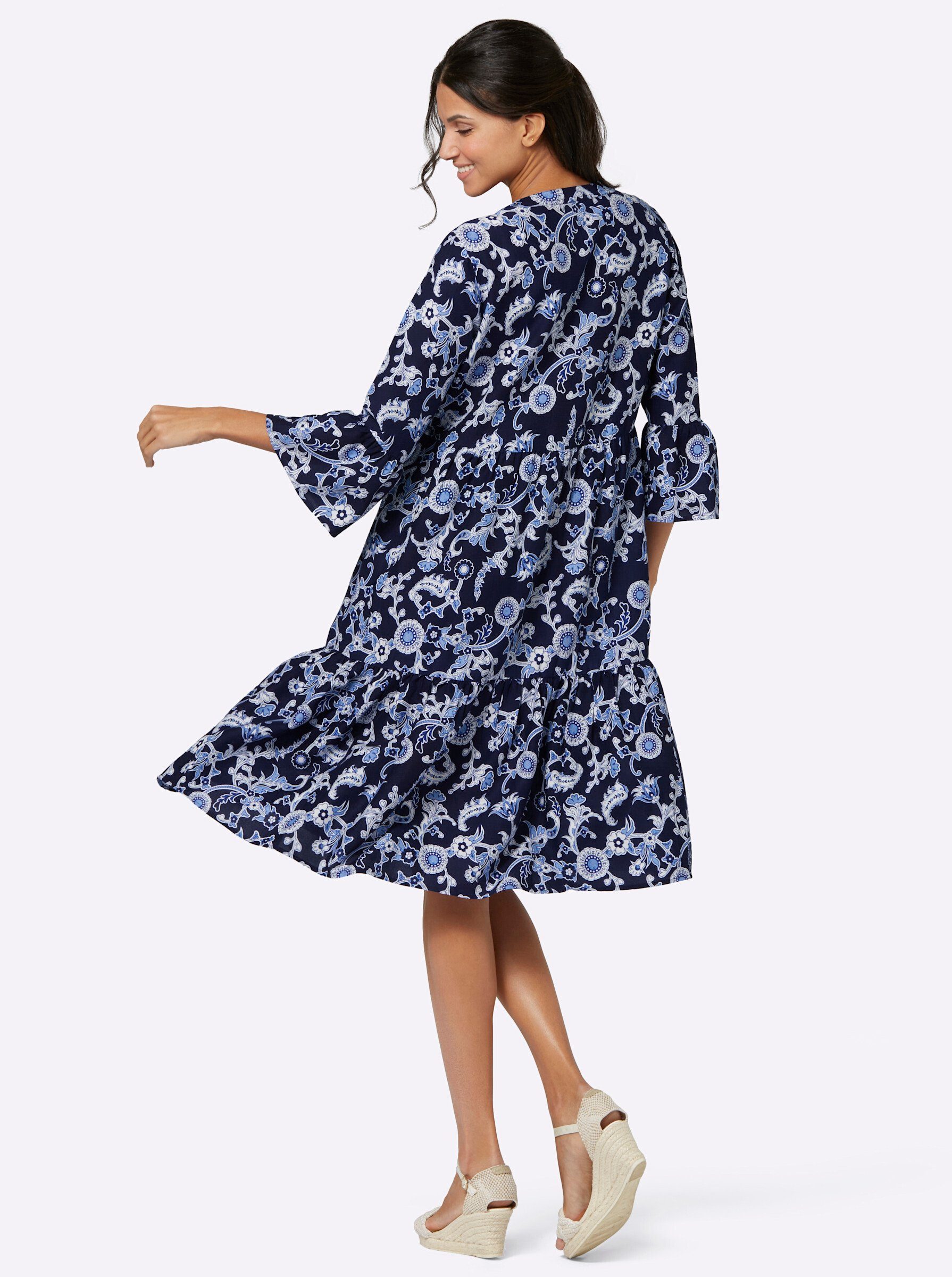 Sieh an! Etuikleid Stufenkleid .