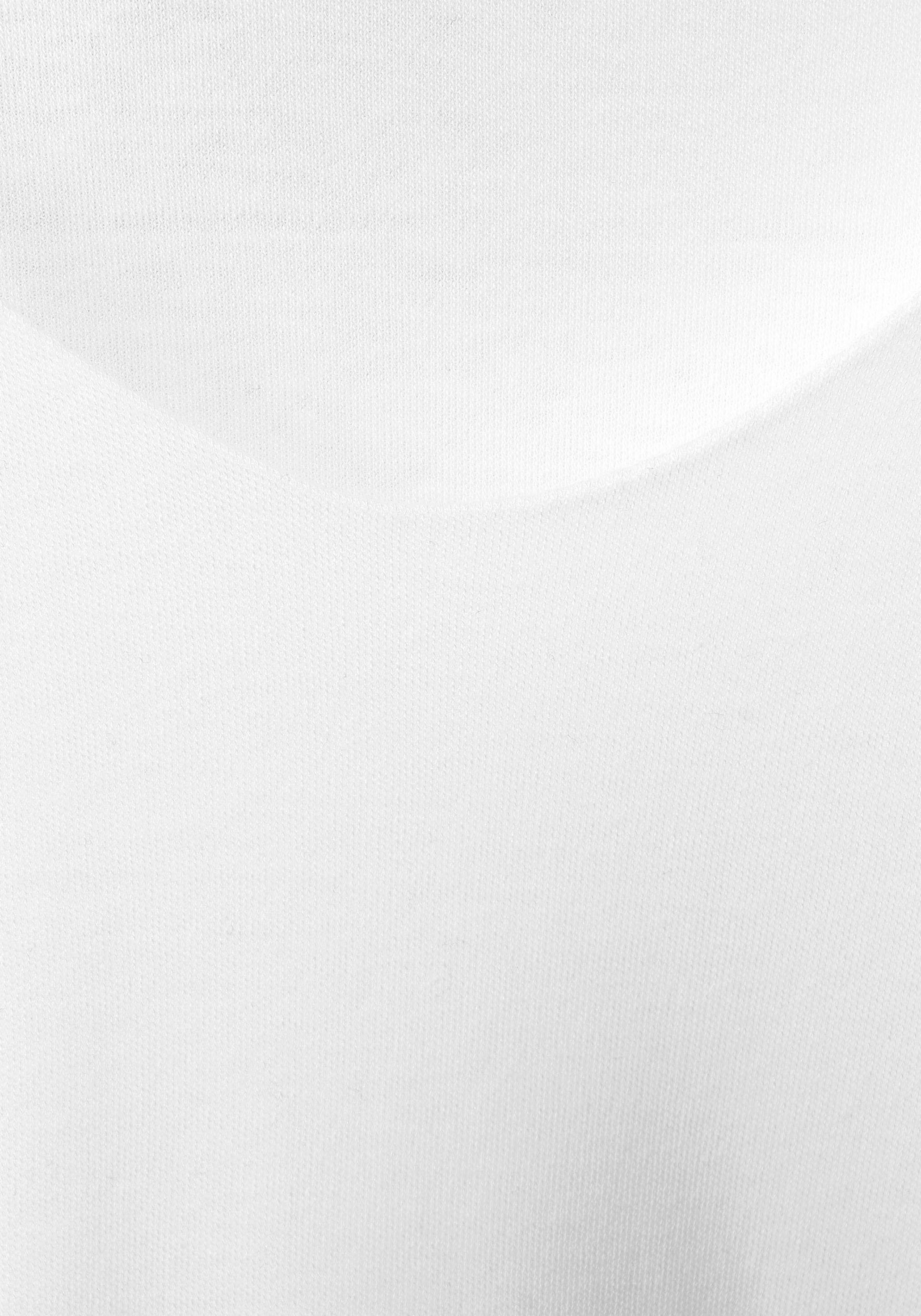 im T-Shirt Basic White Style ONE STREET